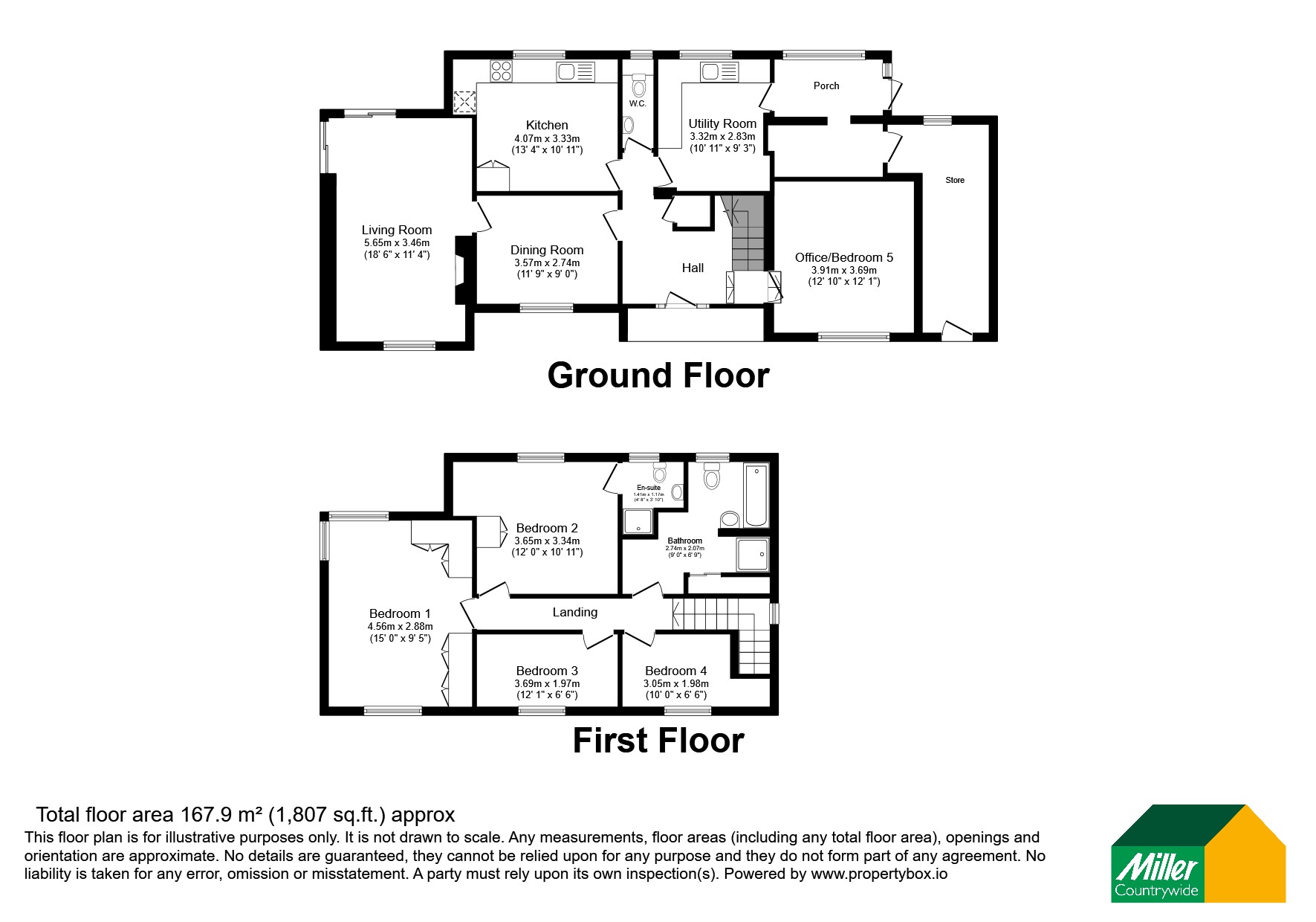 6, St. Giles Drive, Wadebridge floorplan