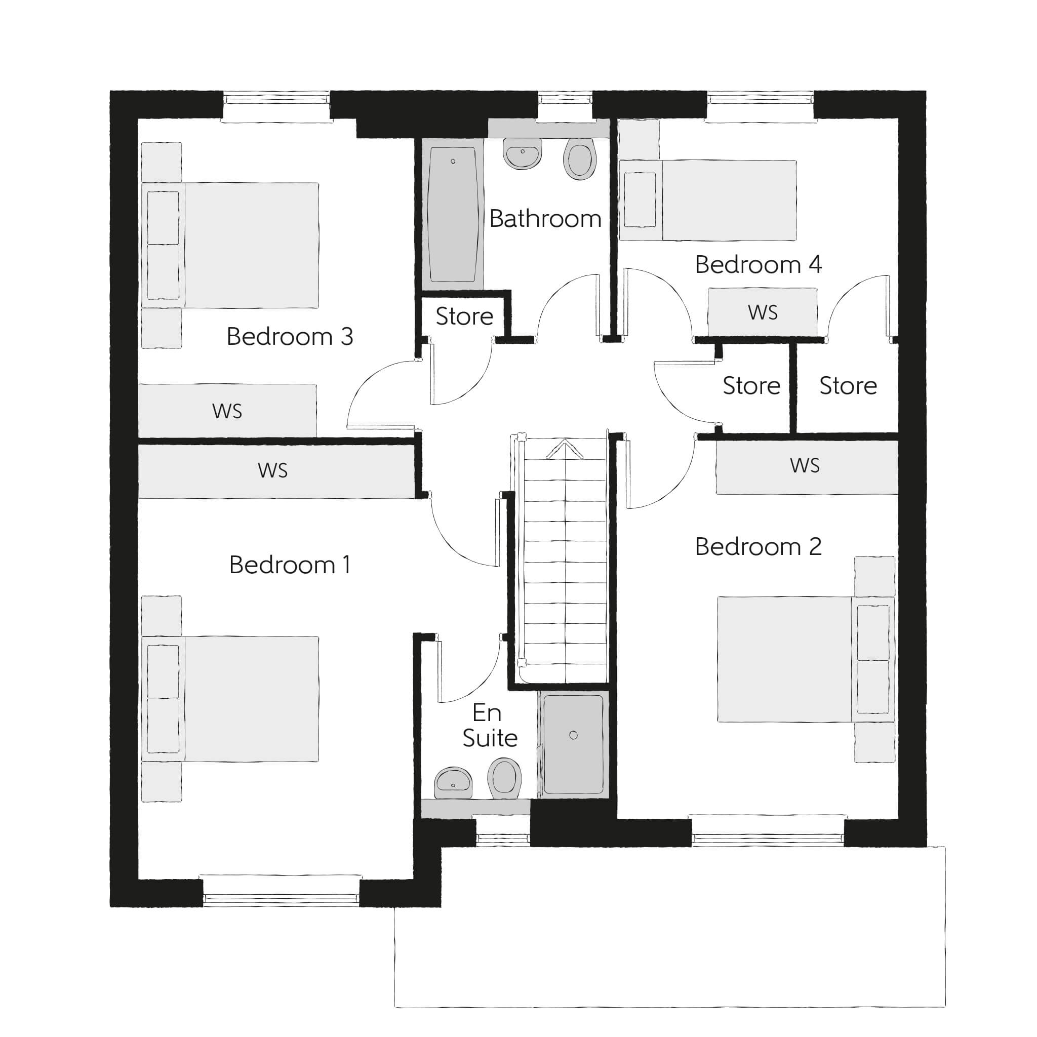 153, Baileys Lane, Halewood floorplan