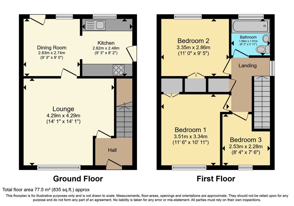 29, Wingfield, Cornwall floorplan
