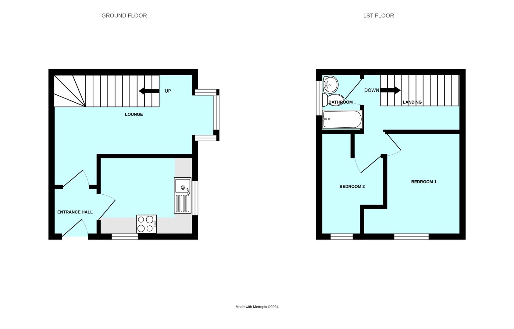 16, Rosehip Close, Plymouth floorplan