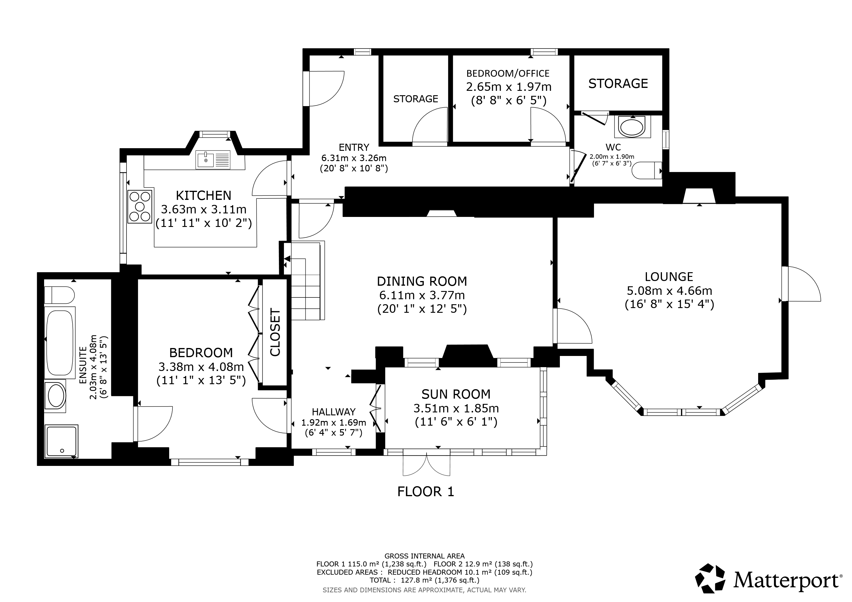 Shore Road, Argyll & Bute floorplan
