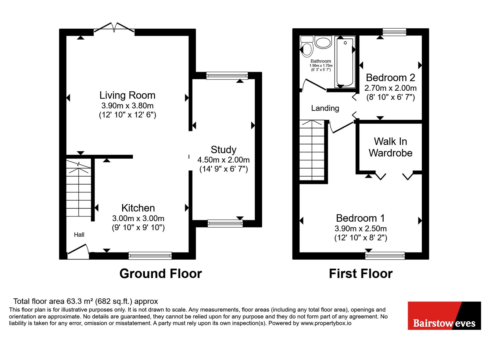 28, Covert Close, Nottingham floorplan