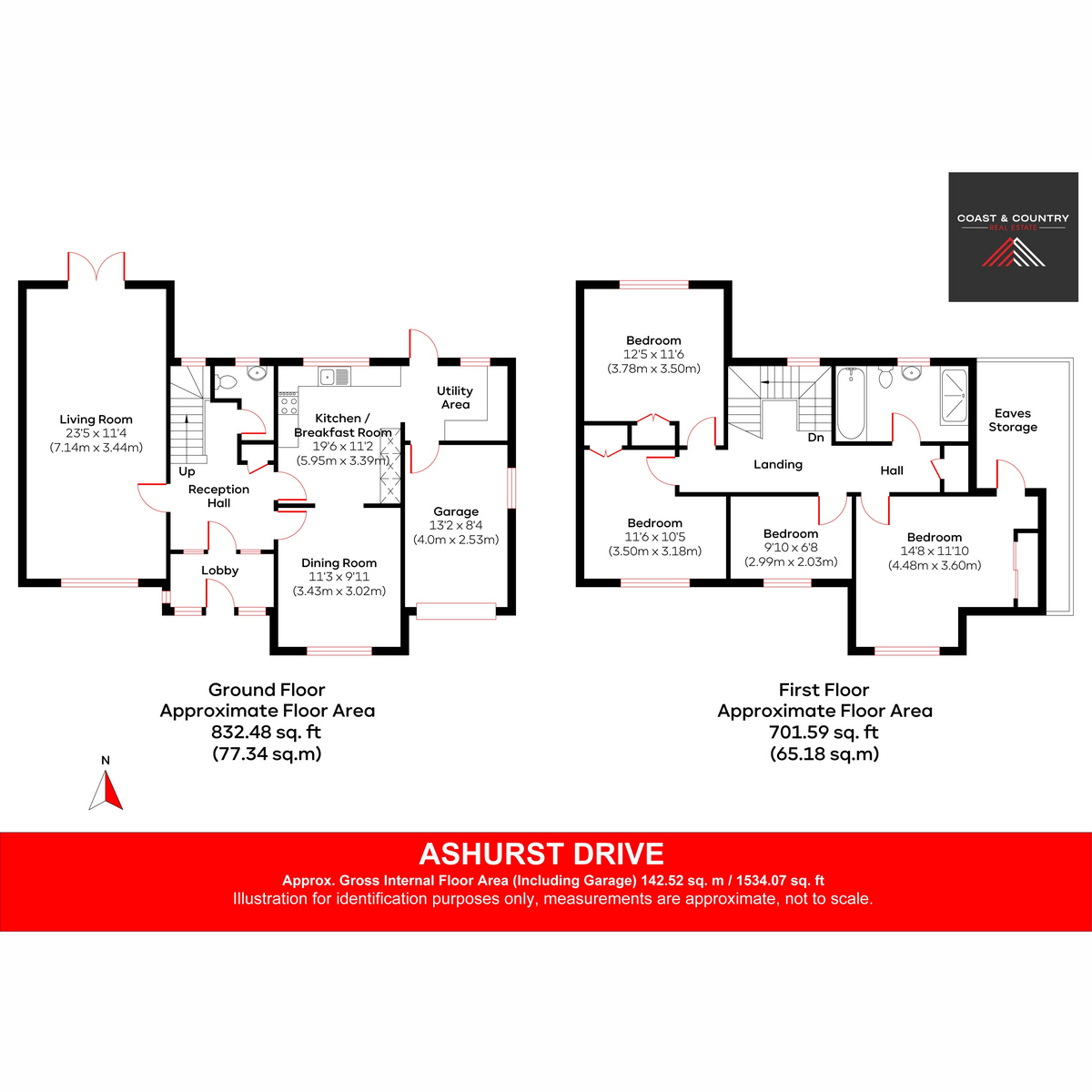 18, Ashurst Drive, Worthing floorplan