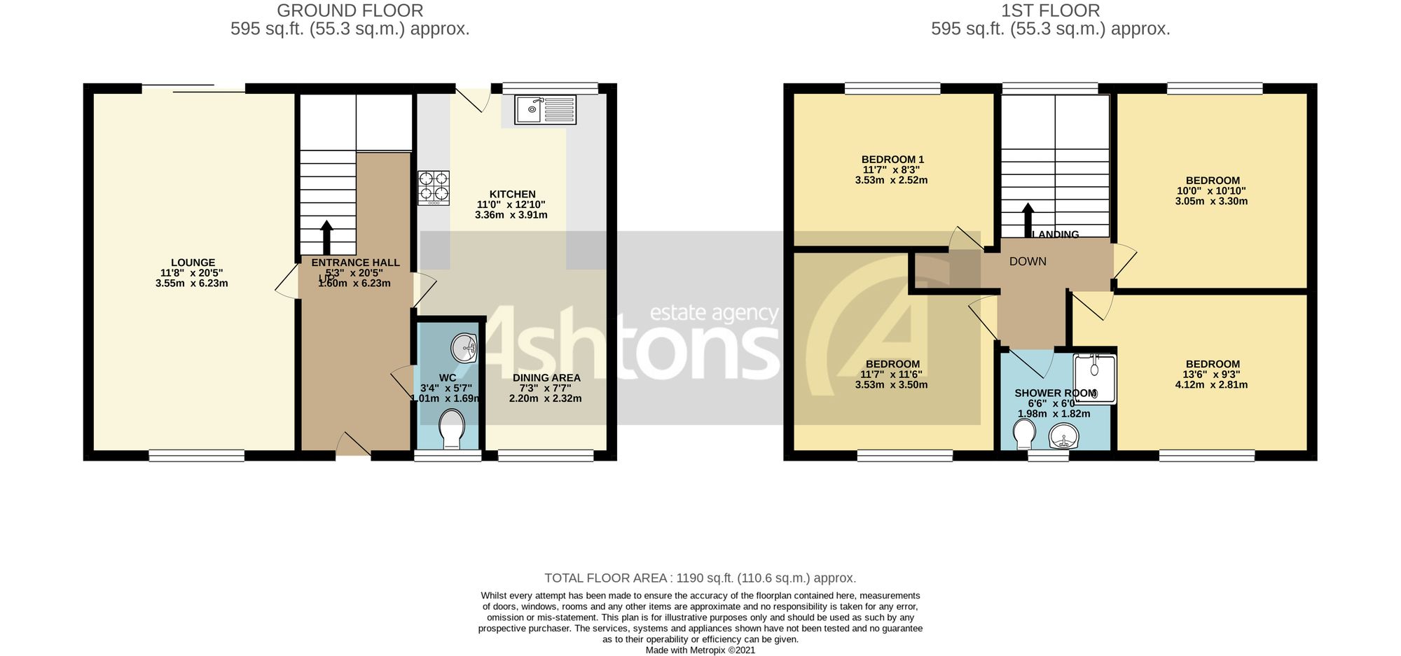 2a Bryn Road South, Wigan floorplan