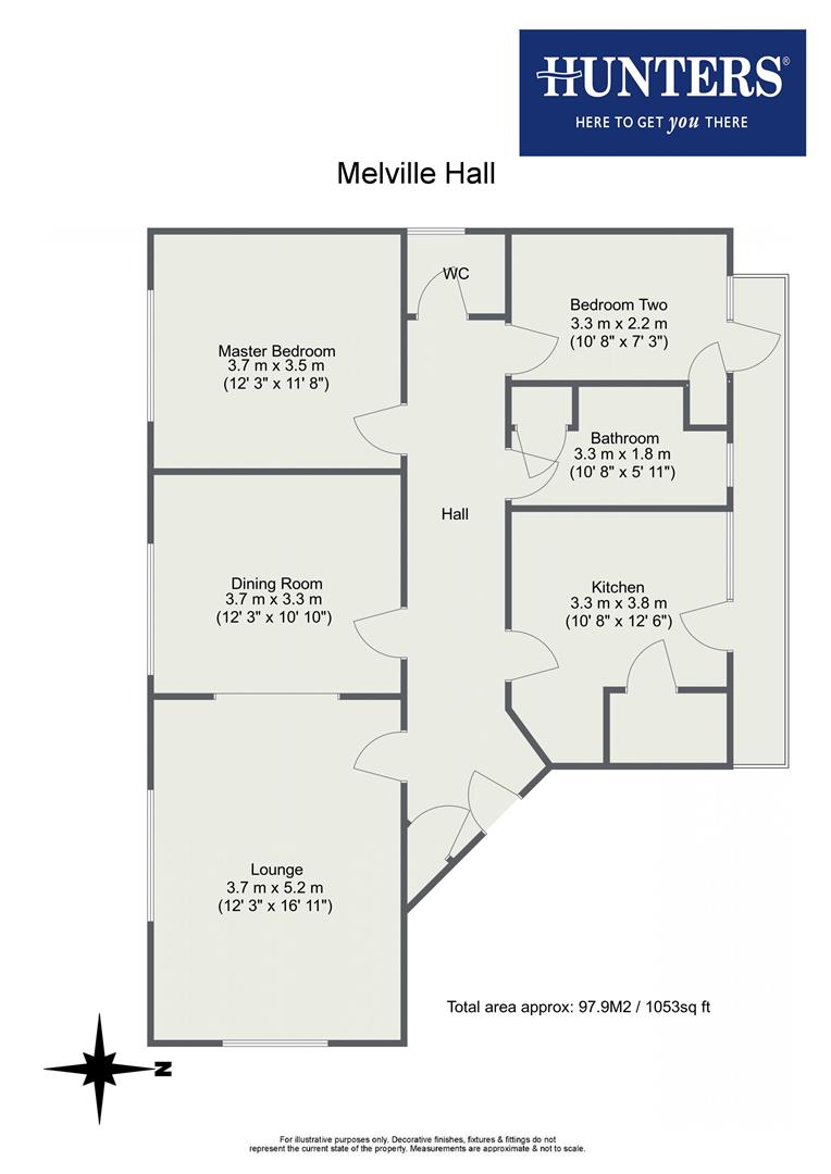 14, Melville Hall, Holly Road, Edgbaston floorplan