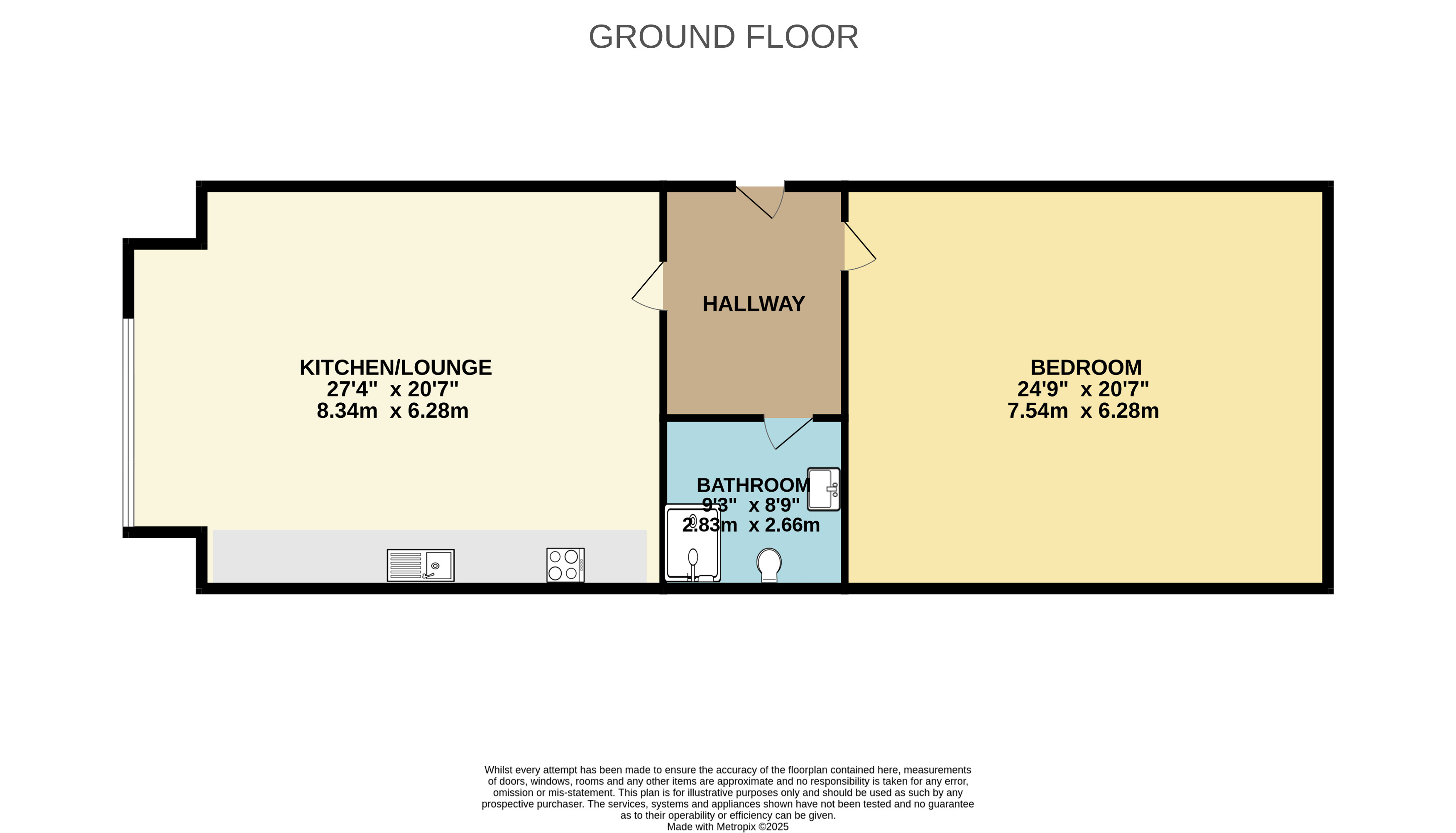Flat 5, Ramsgate floorplan