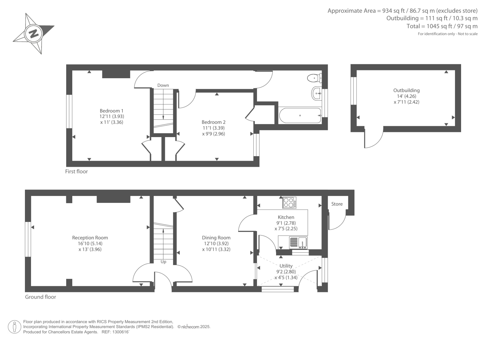 5, Fenns Lane, West End floorplan