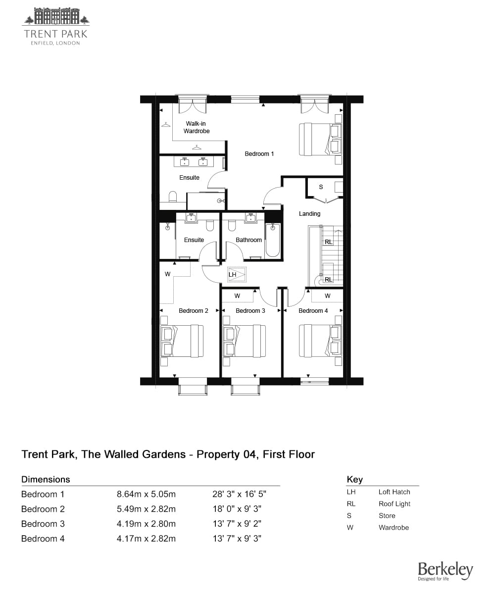 4, Enfield, En4 0Fd, Enfield floorplan