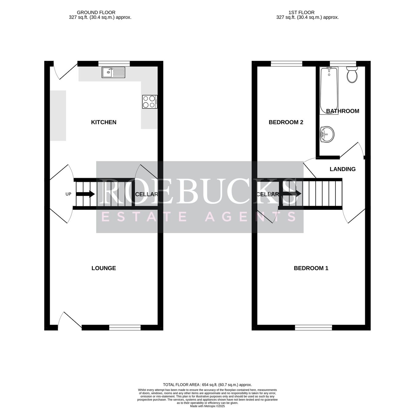 4, Lafflands Lane, Wakefield floorplan