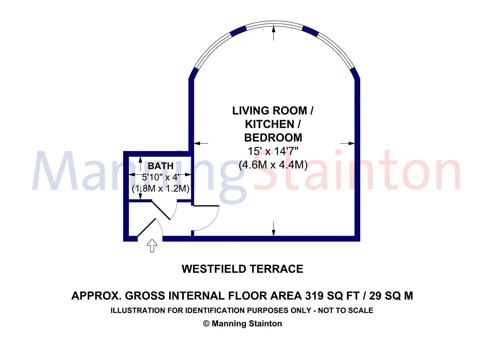 1 Bedrooms Flat to rent in A3, Westfield Terrace, Chapel Allerton, Leeds LS7