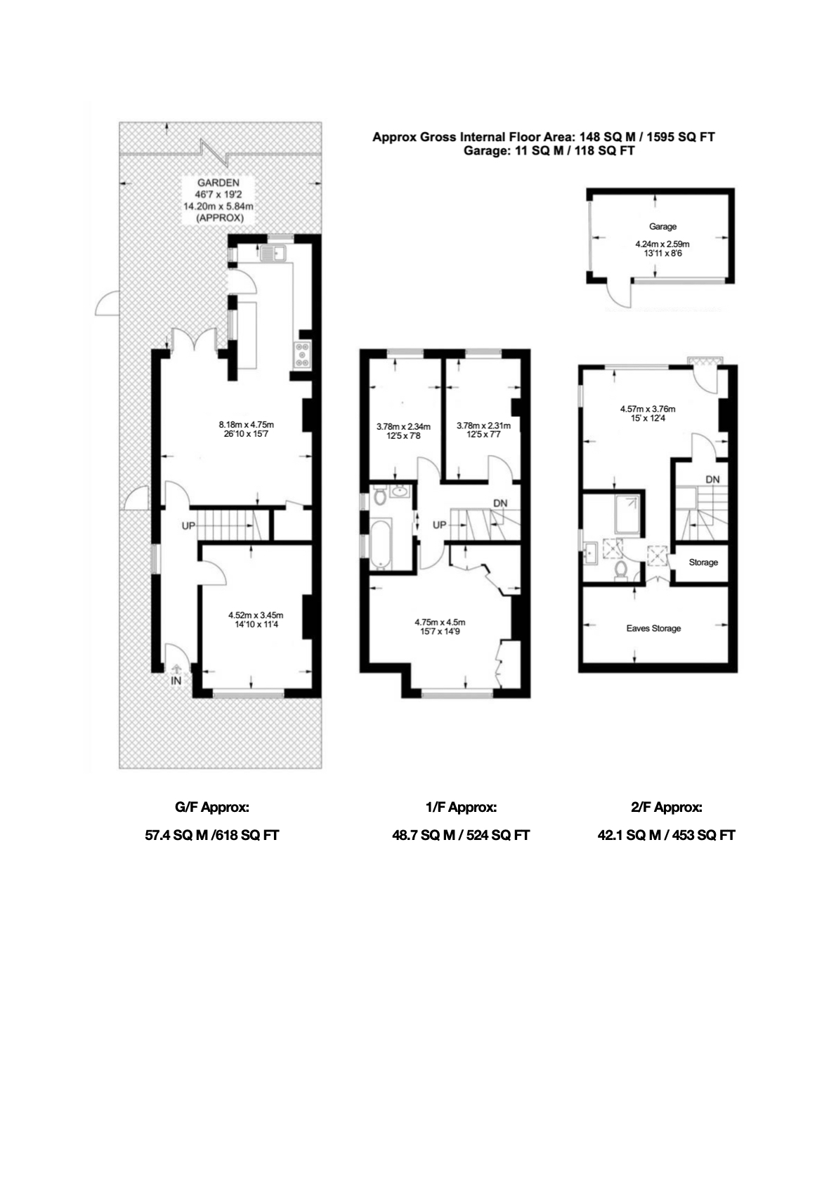 67, Mount Road, New Malden floorplan
