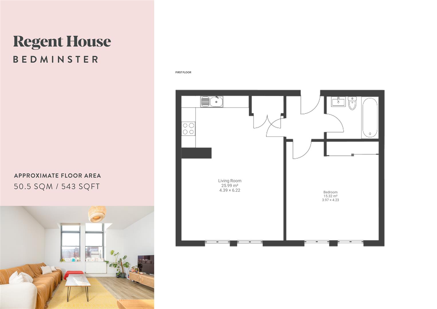 23 Regent House, Factory No 1, East Street, Bristol floorplan