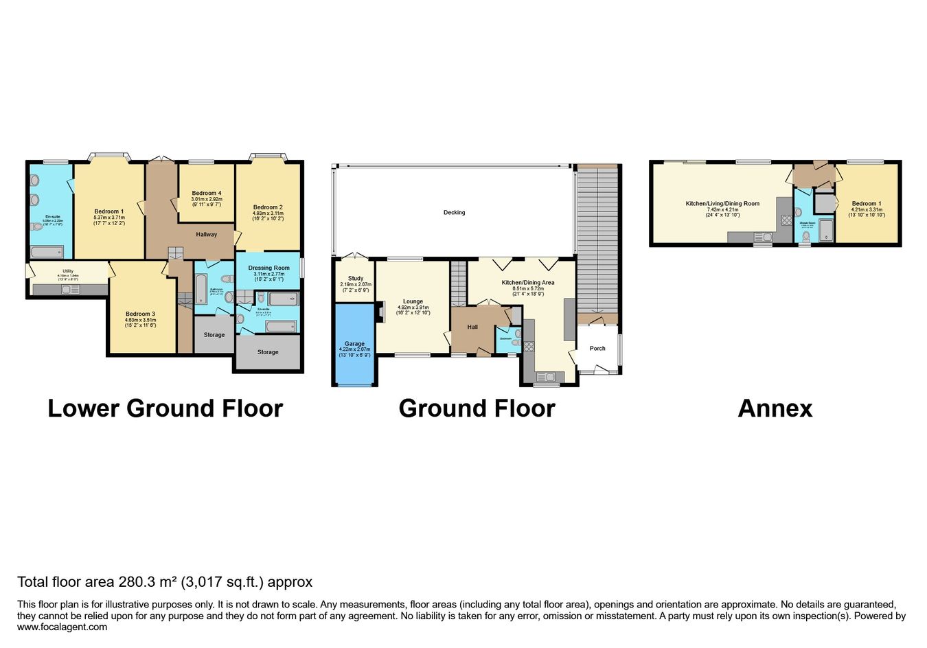 Lee Downs, Langleigh Road, Ilfracombe floorplan