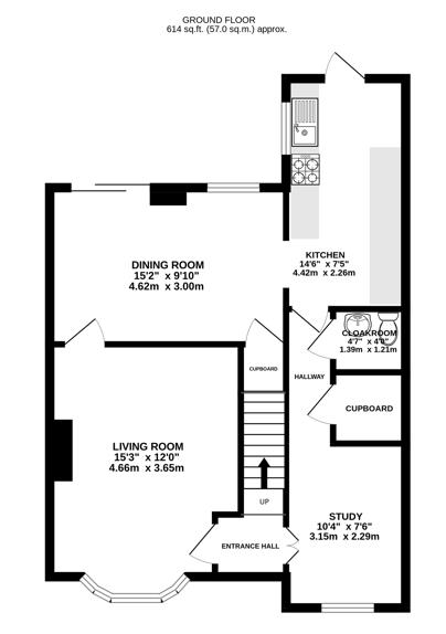 19, Rosedale Avenue, Stonehouse floorplan