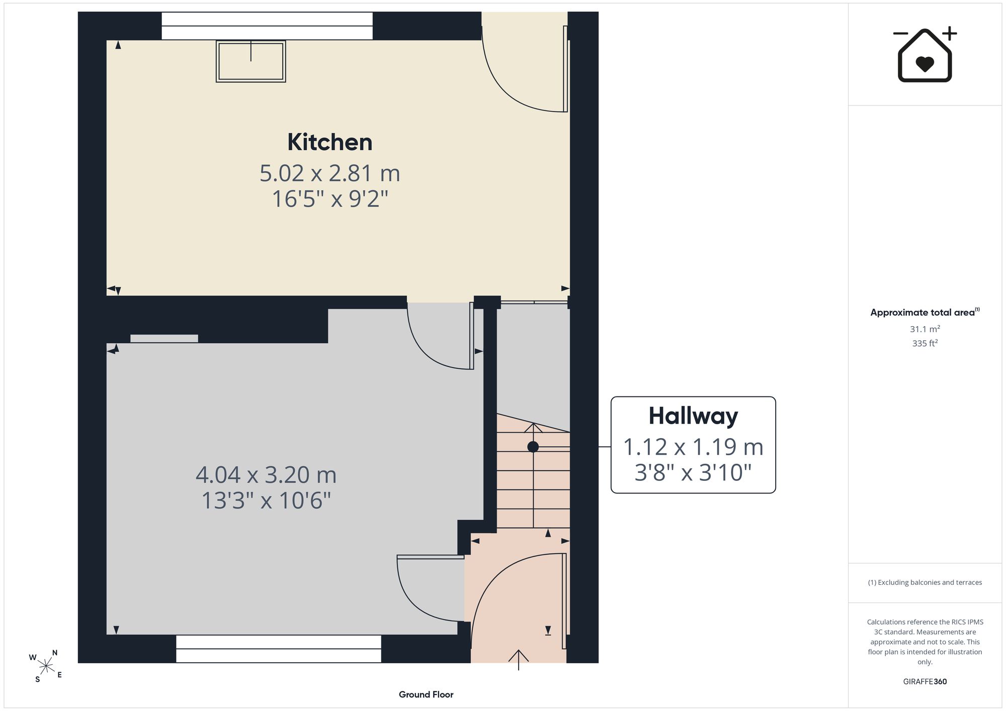 14 Partridge Road, Barry floorplan
