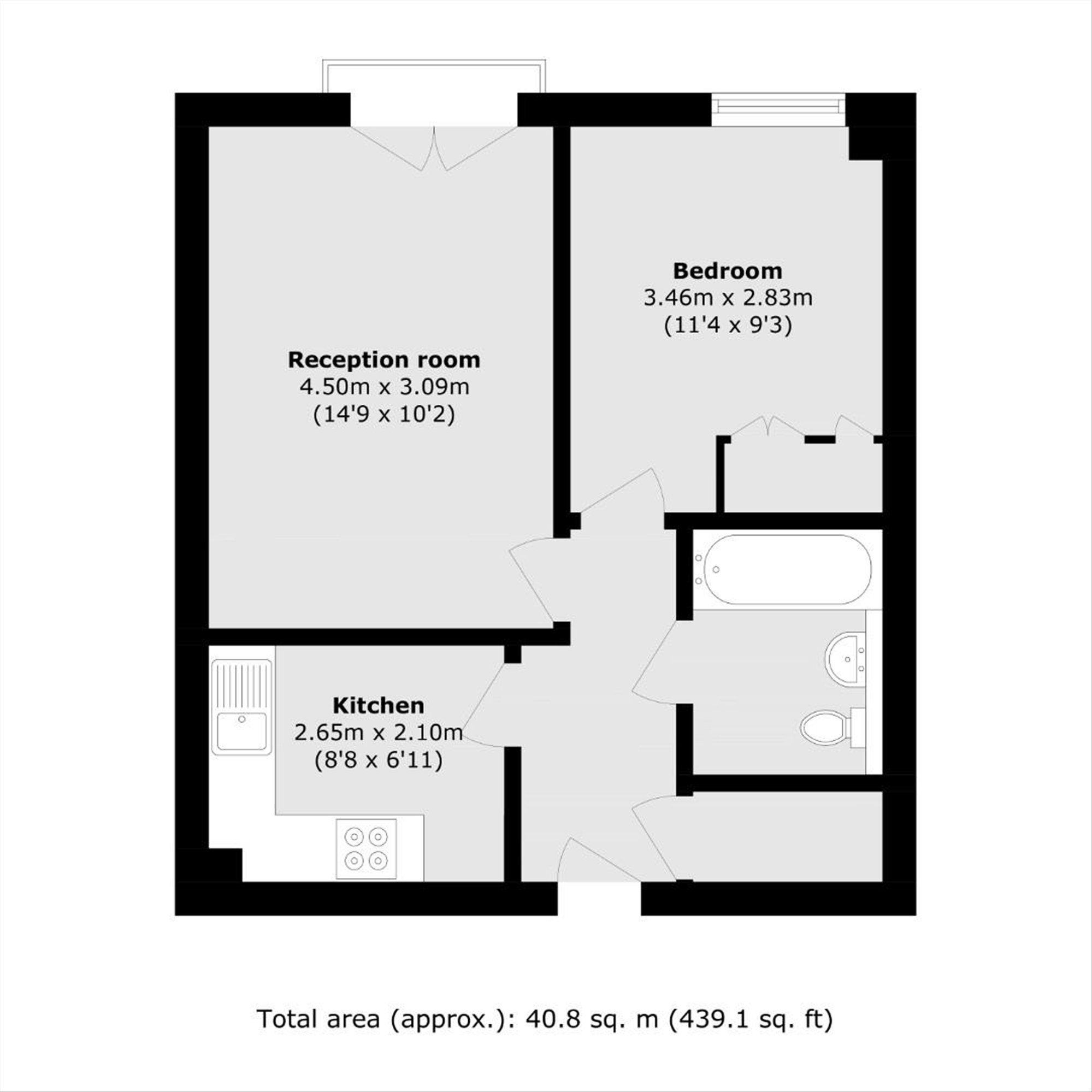 1 Weaver House, Higham Mews, Northolt floorplan