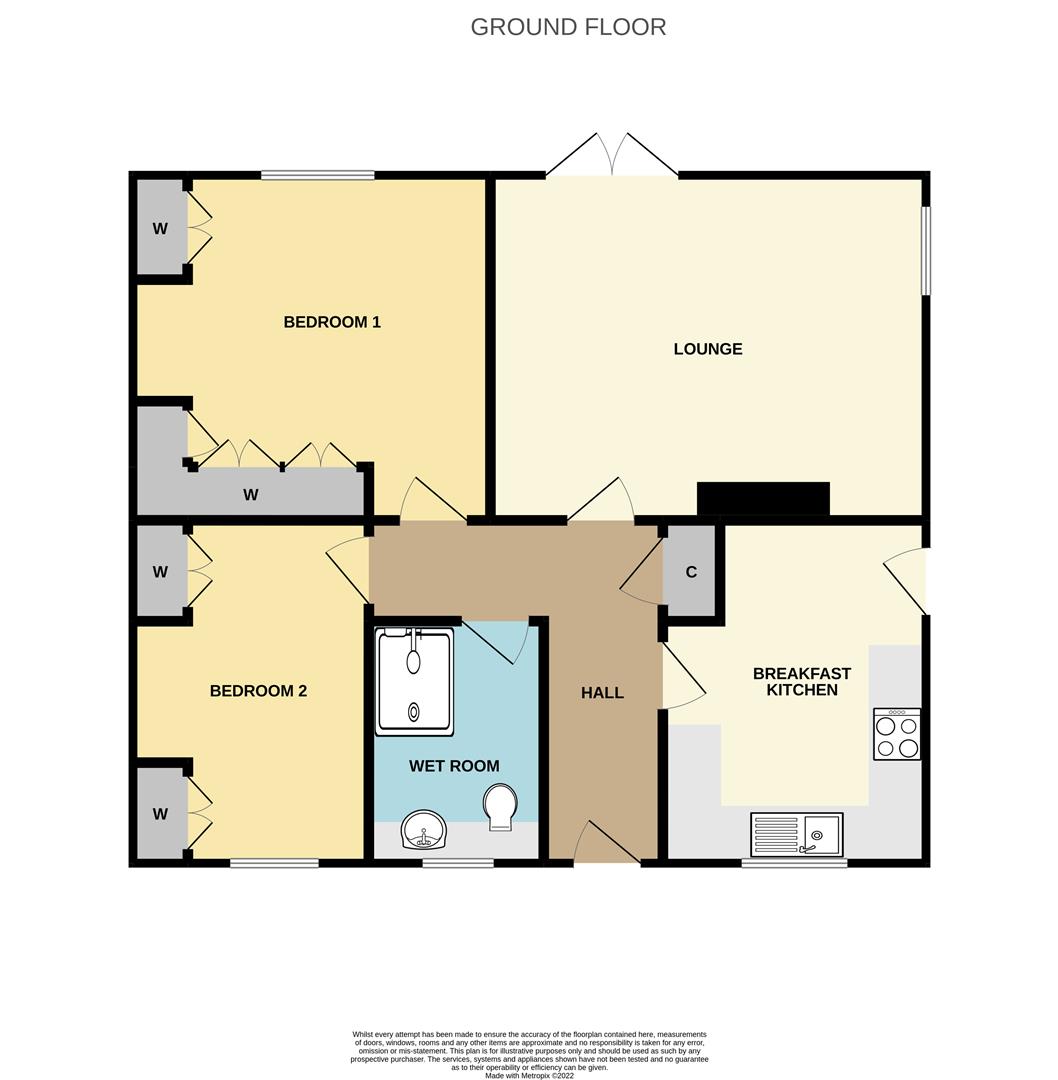 Green Lane, Tickton, Beverley HU17, 2 bedroom detached bungalow for