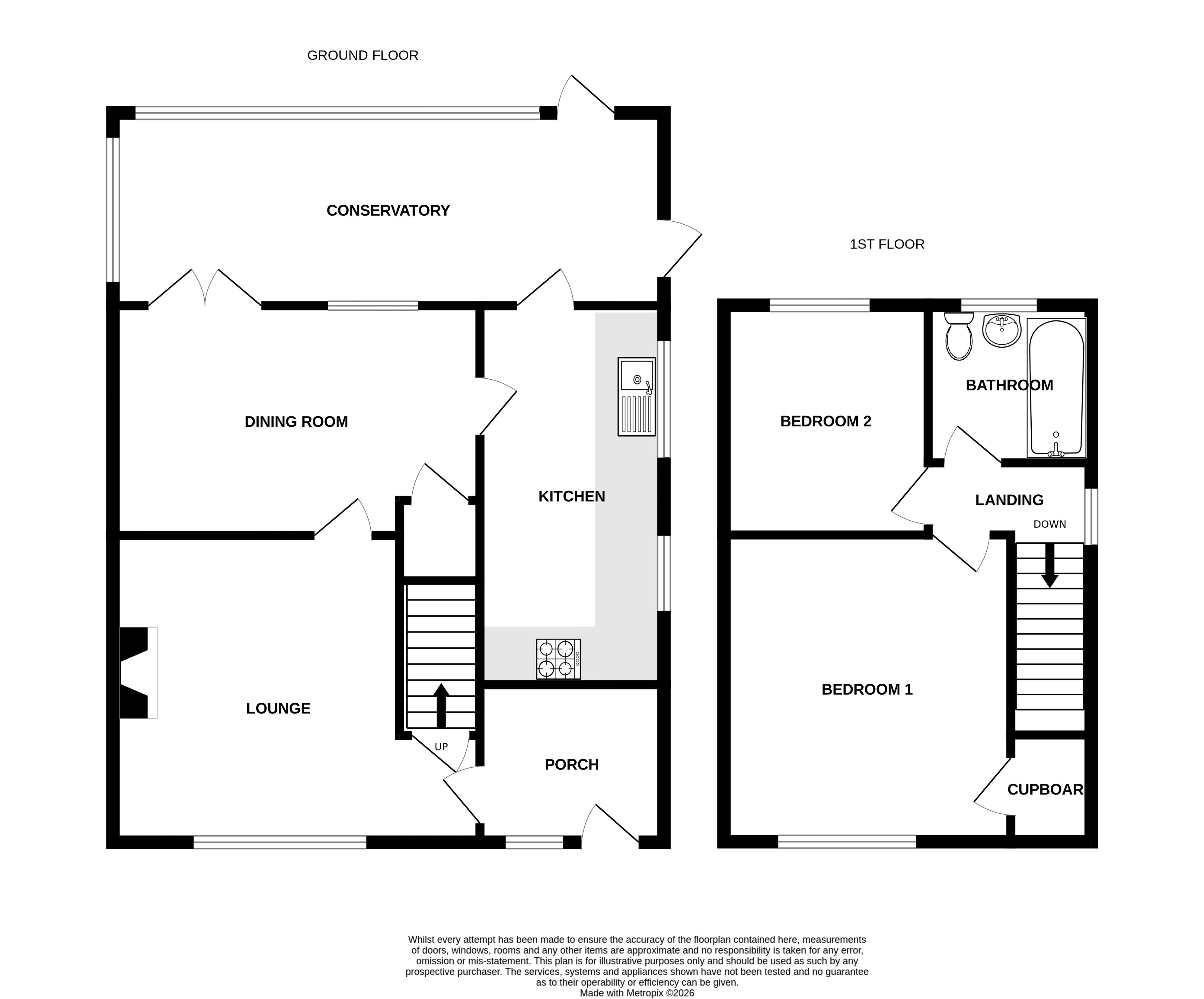 22, Merchistoun Road, Horndean floorplan