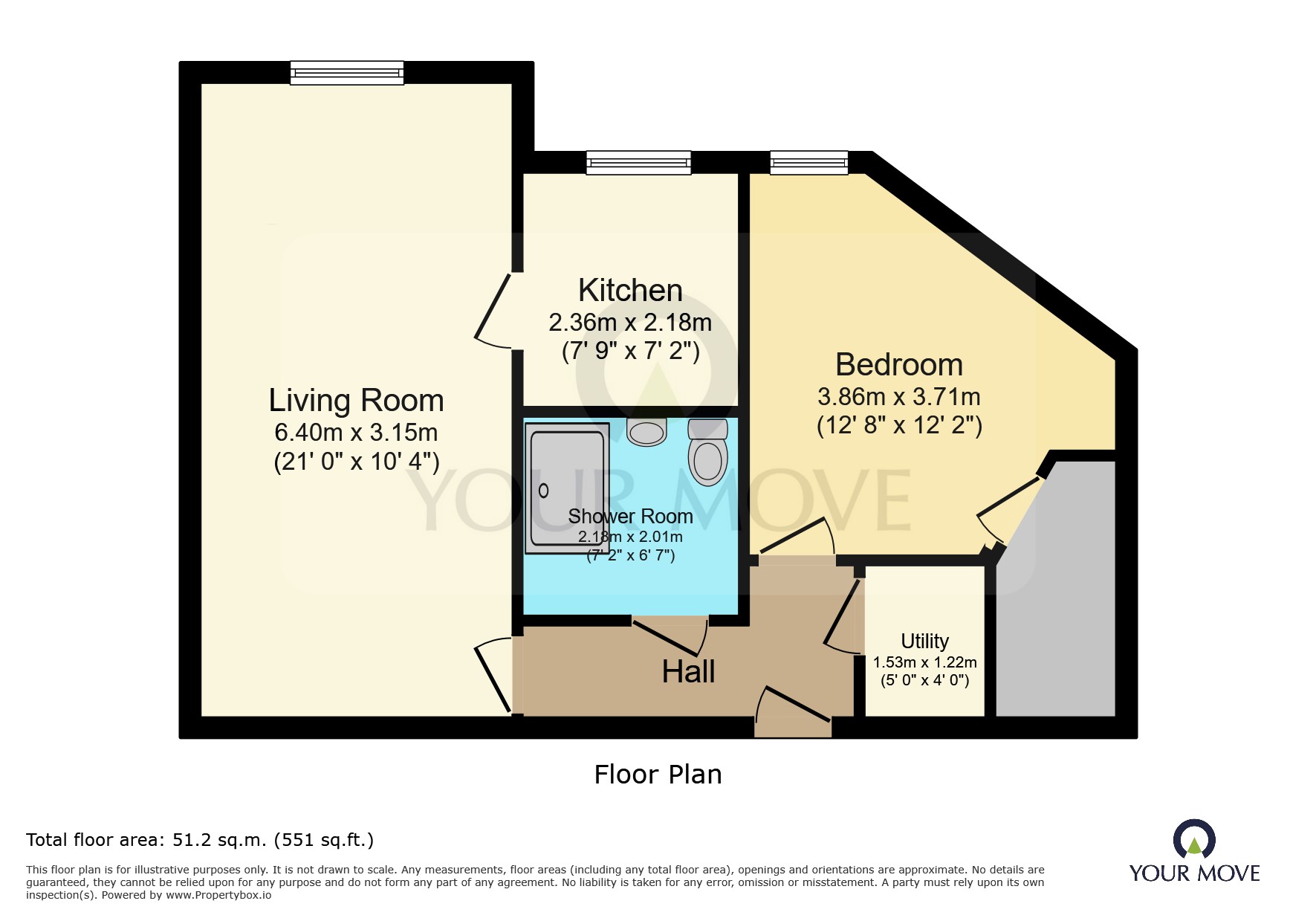 Wolsey Place, Hailsham floorplan
