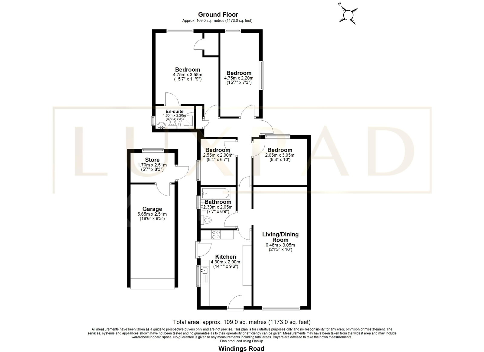 23, Windings Road, Ipswich floorplan