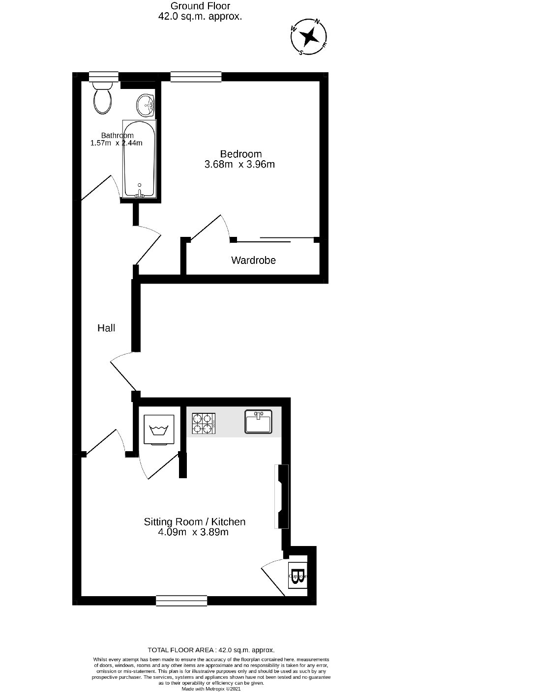 Hawthornvale, Edinburgh EH6, 1 bedroom flat for sale 58794039