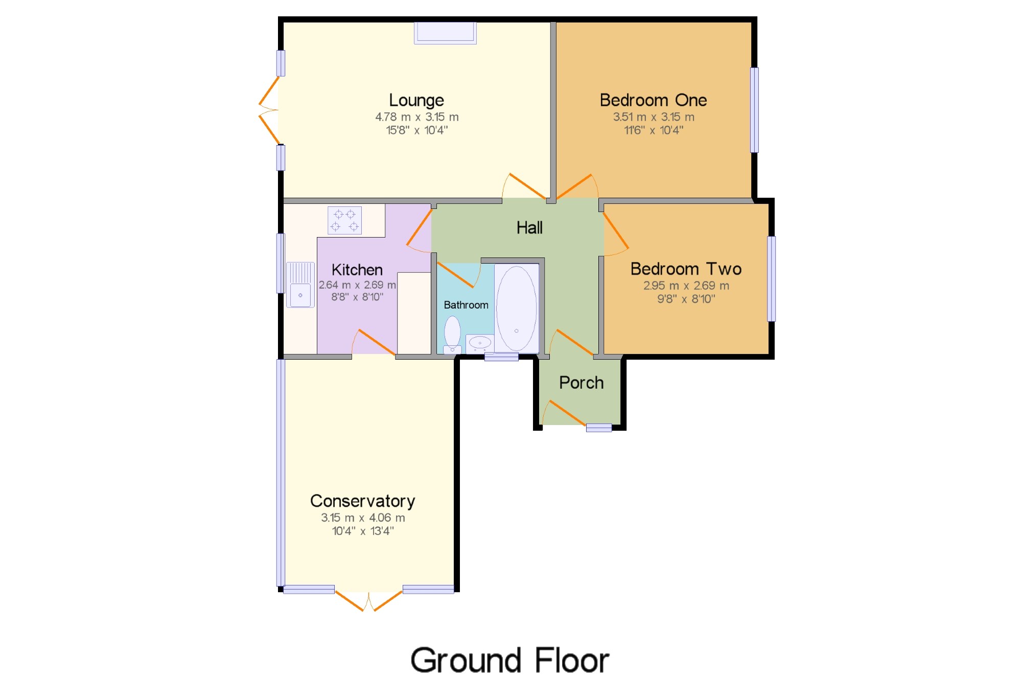 2 Bedrooms Bungalow for sale in Heybridge, Maldon, Essex CM9