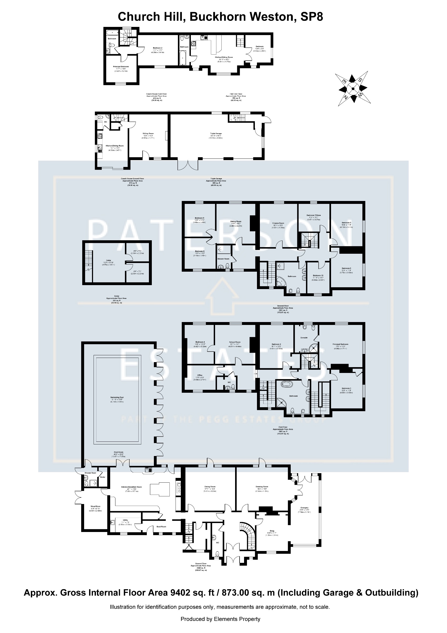The Old Rectory, Church Hill, Gillingham floorplan