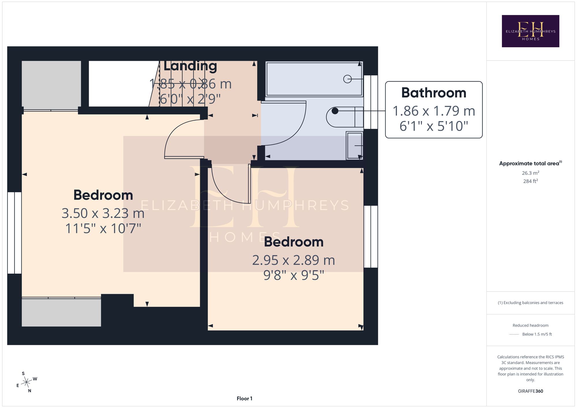 27 Clayport Gardens, Alnwick floorplan