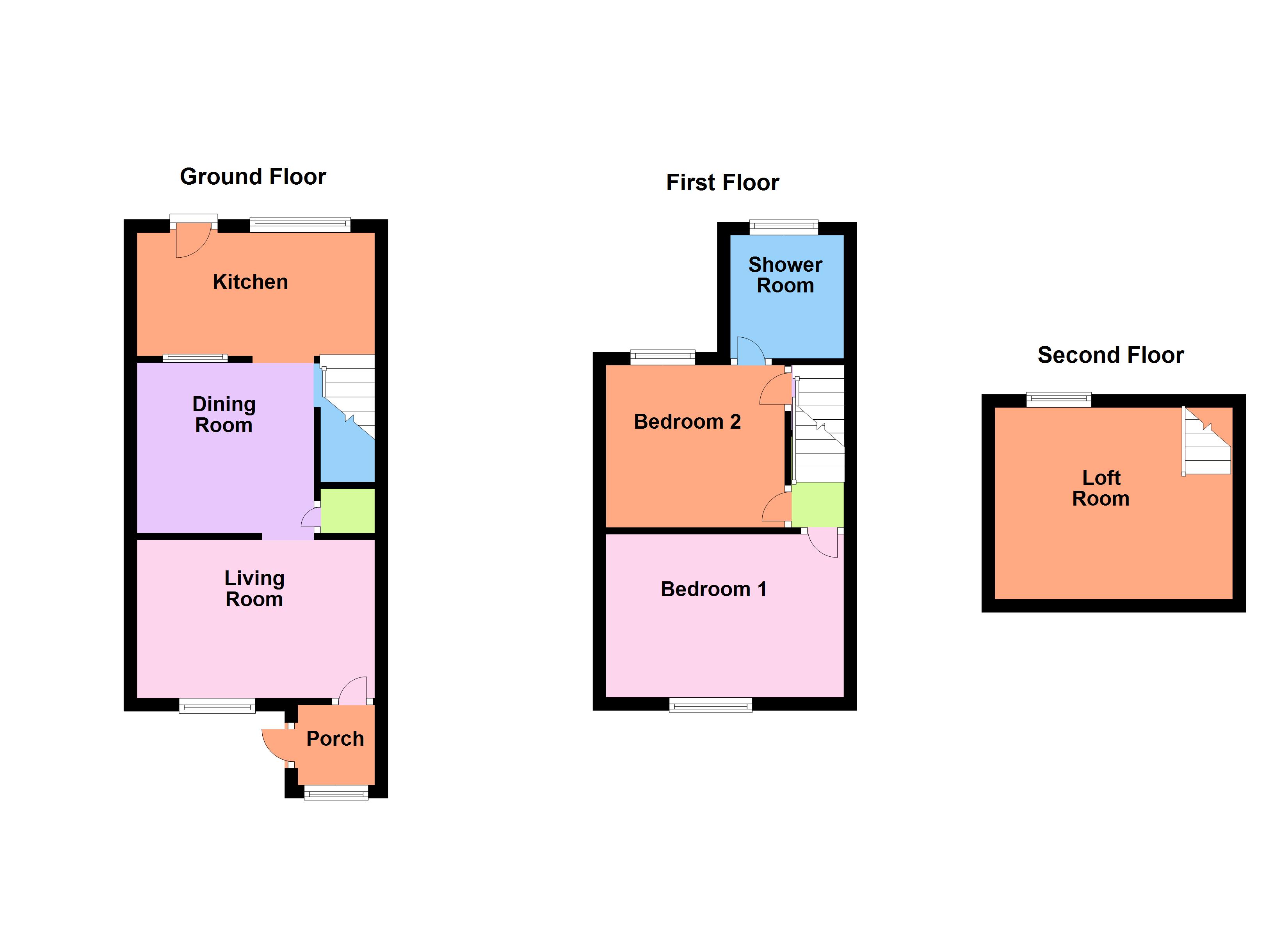 23, Portland Street, Rawcliffe Bridge floorplan