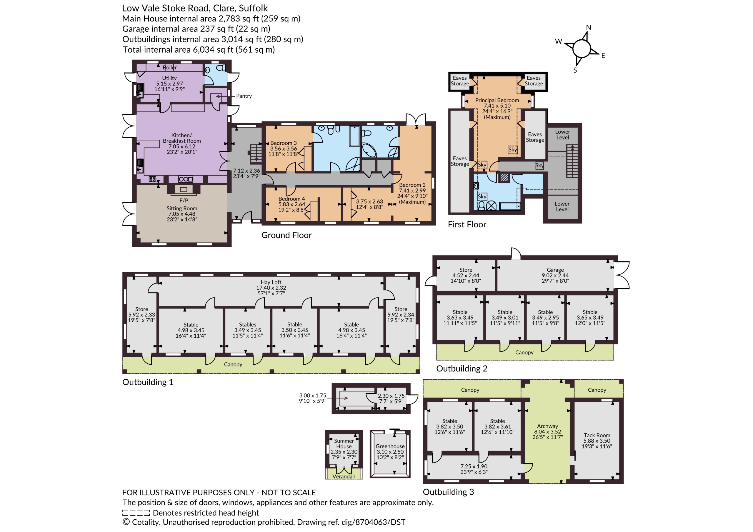 Low Vale,, Stoke Road, Sudbury floorplan