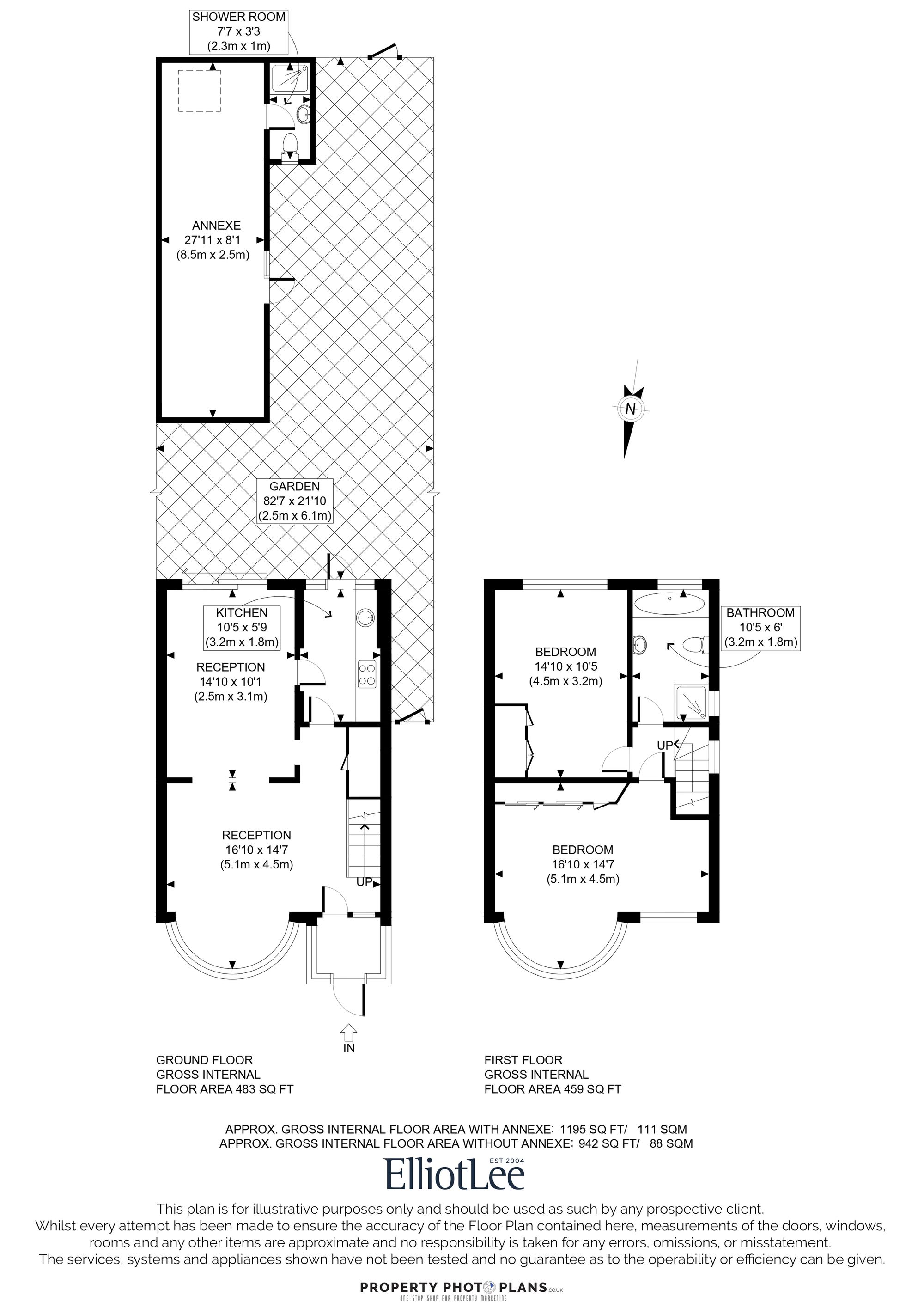 111 Drake Road, Harrow floorplan