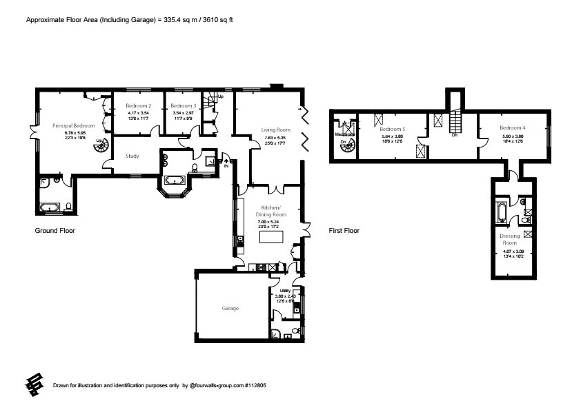 Kingfishers,, Chilbolton, Hampshire floorplan