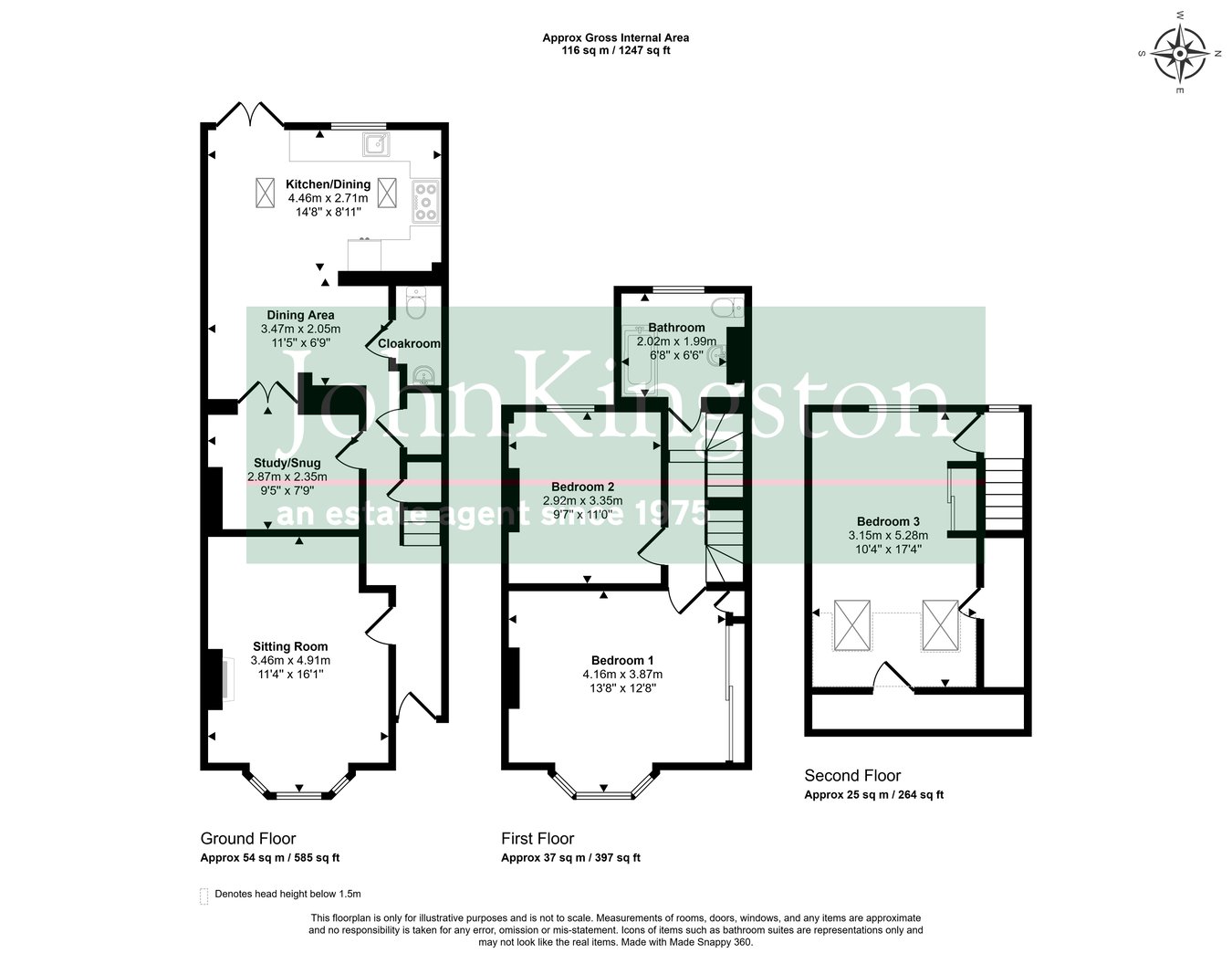 58, Church Road, Sundridge floorplan