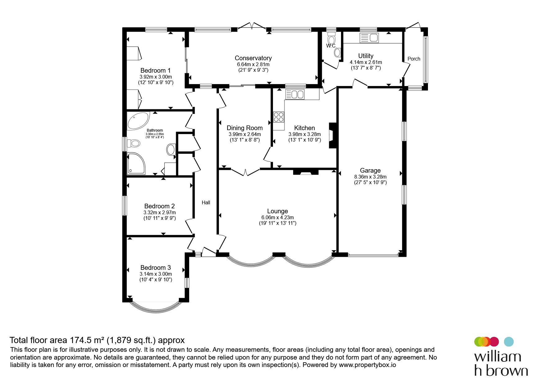 The Gables, Low Gate, Wisbech floorplan