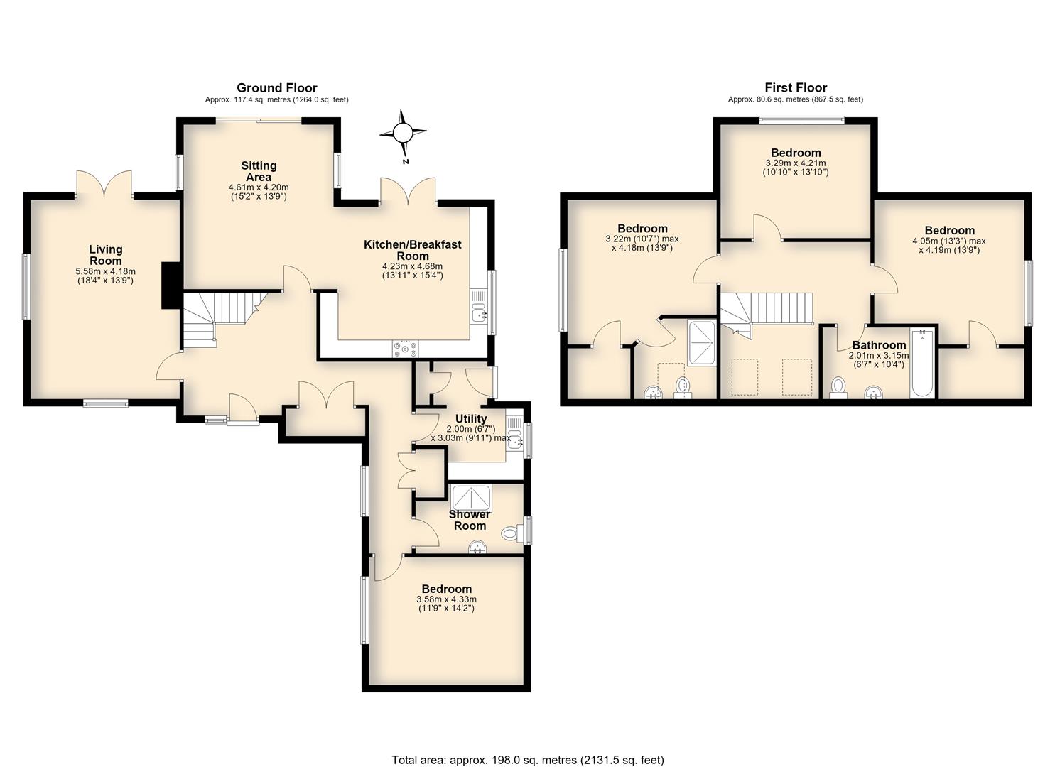 Darrow Lane, Roydon floorplan