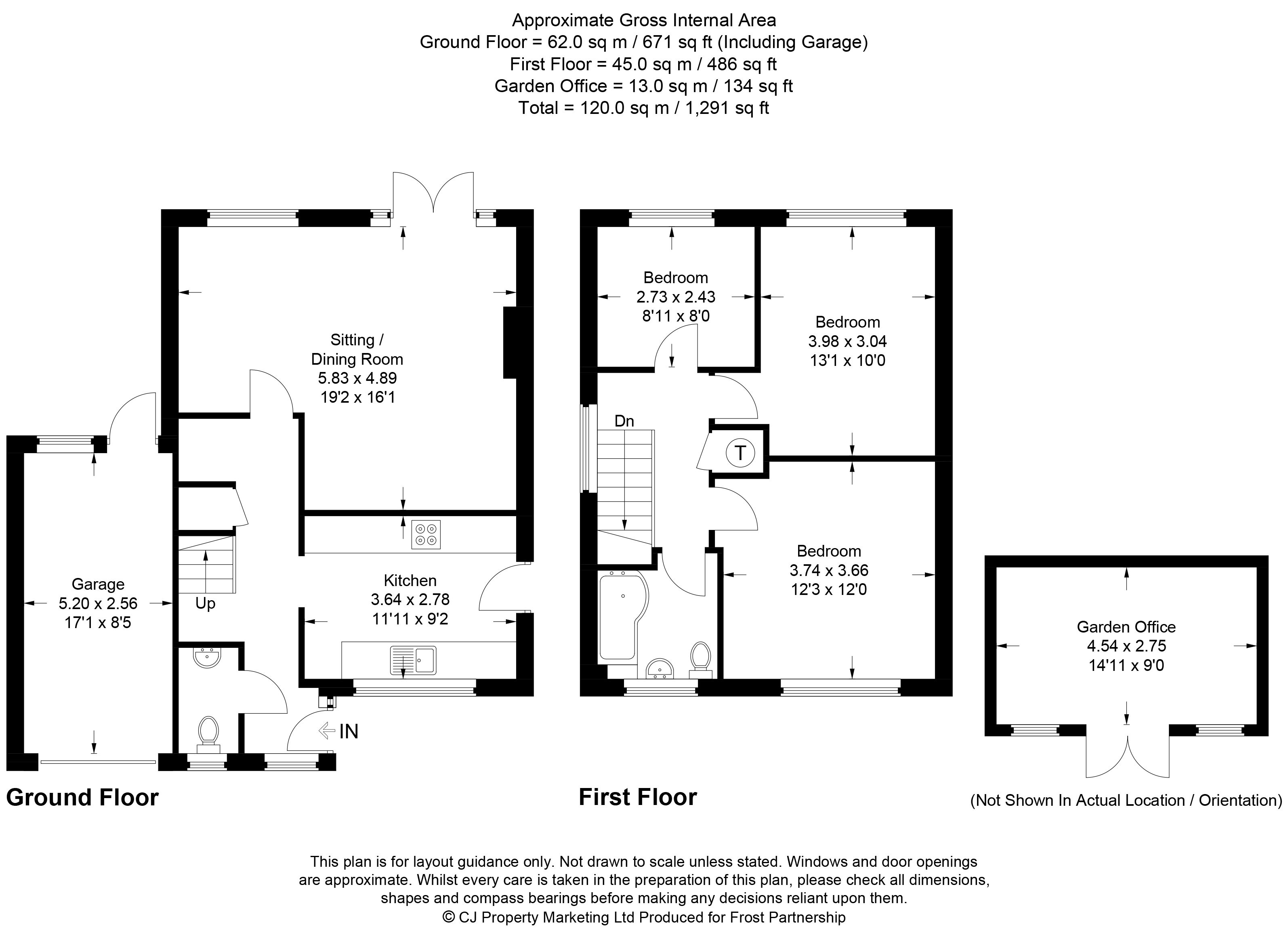 8, Clayton Walk, Buckinghamshire floorplan
