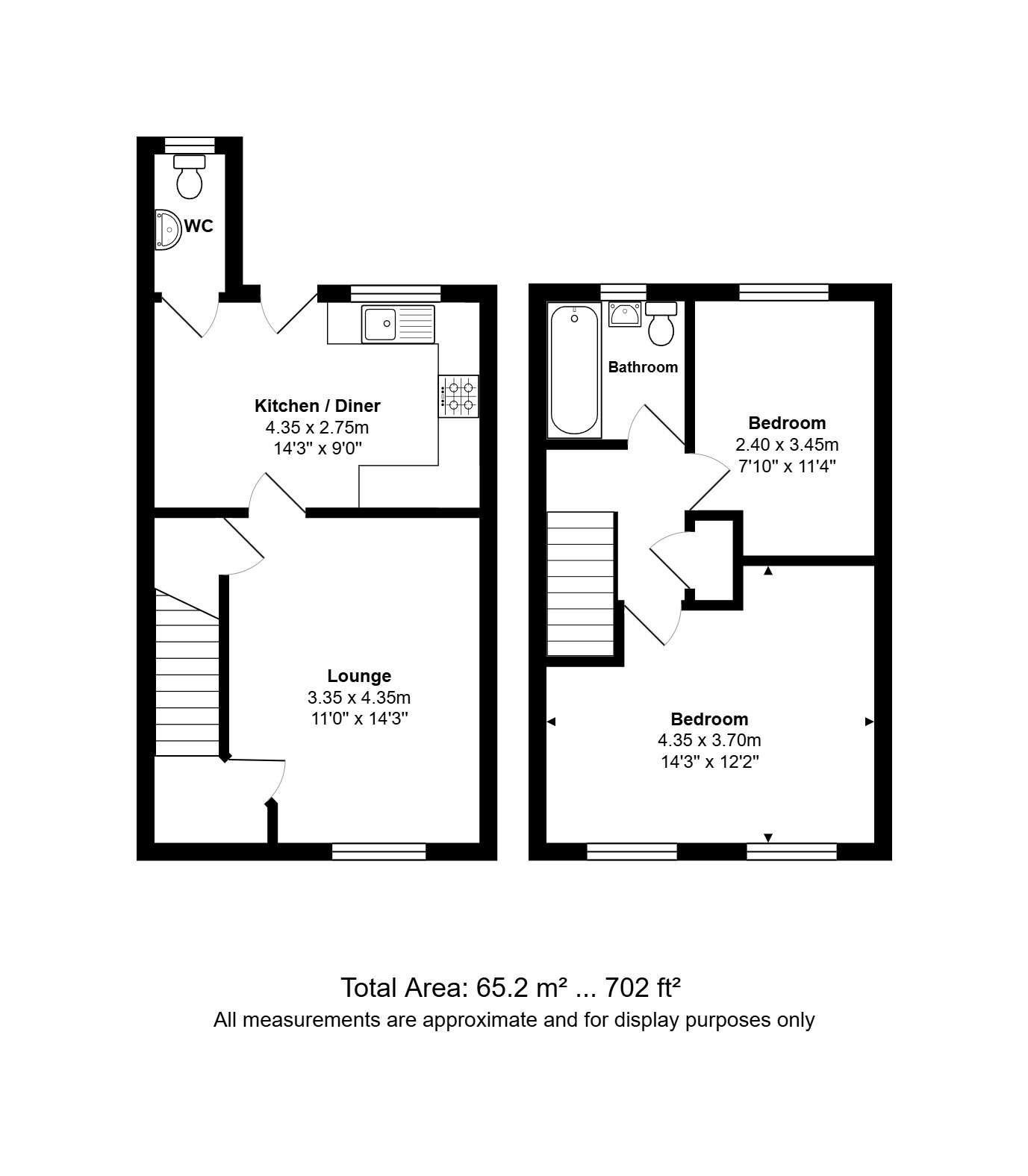 5 Minster Court, Long Sutton, Lincolnshire floorplan
