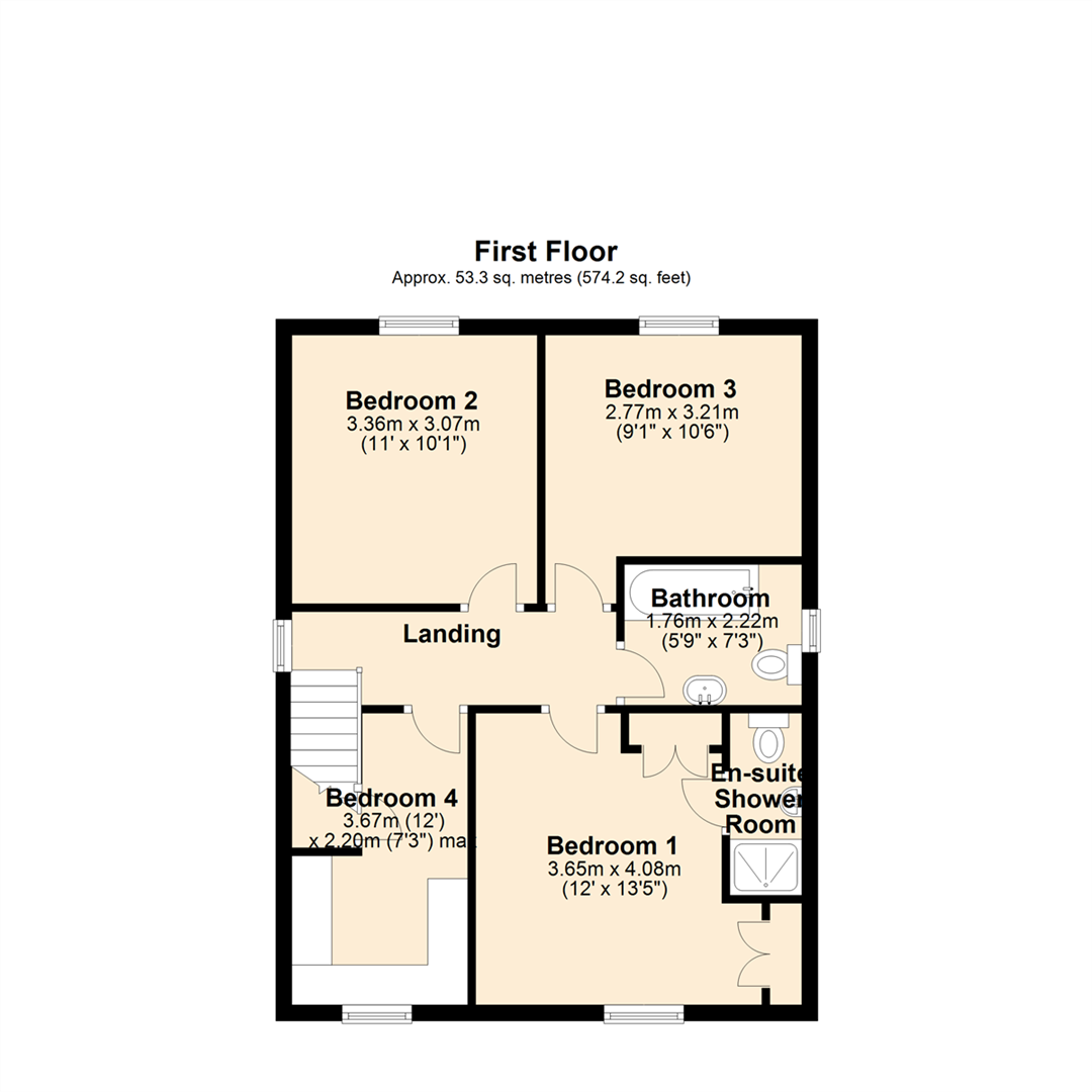 15, Lower House Green, Rossendale floorplan