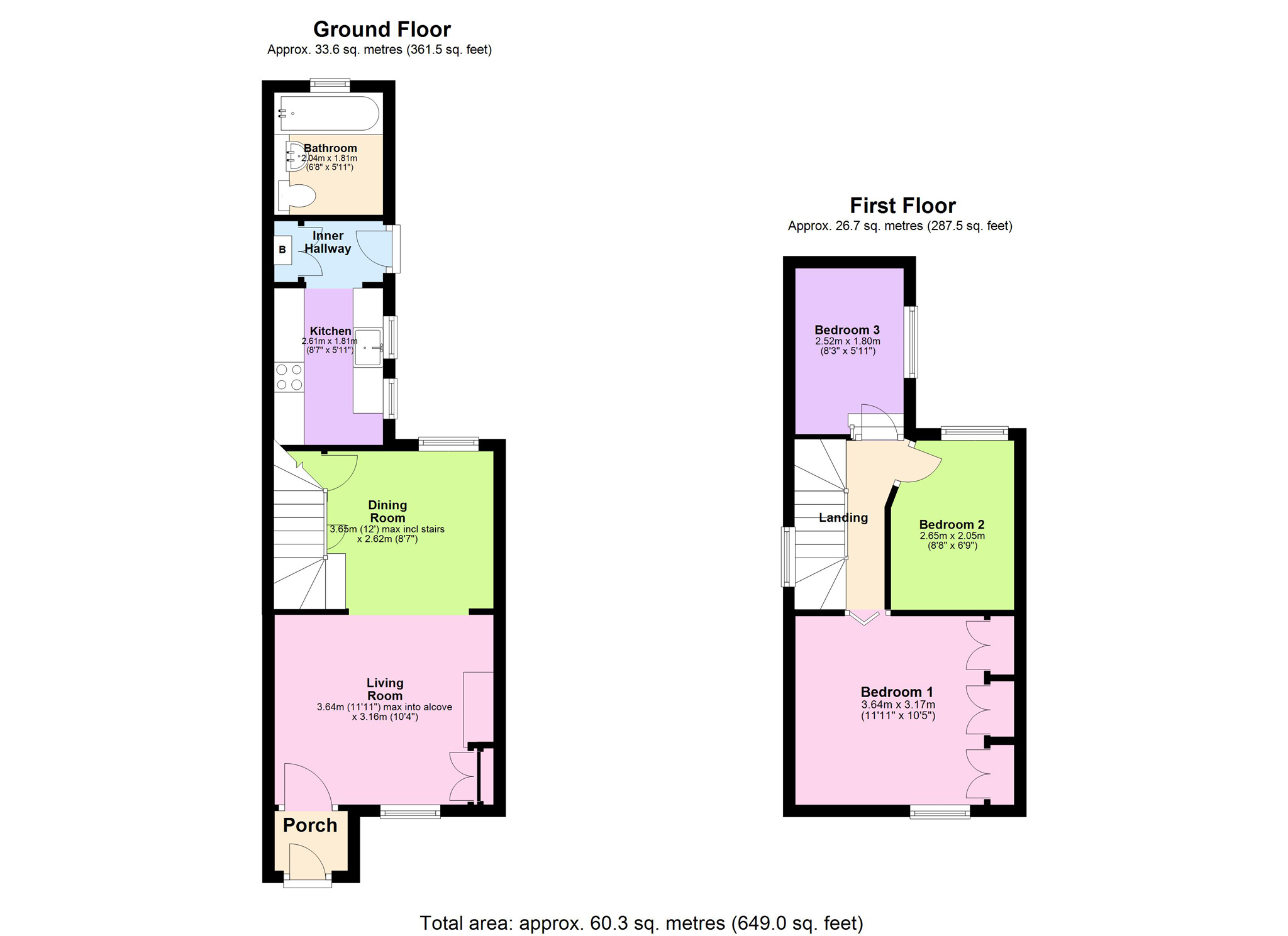 3 Bedrooms Terraced house for sale in Park Road, Bushey, Hertfordshire WD23