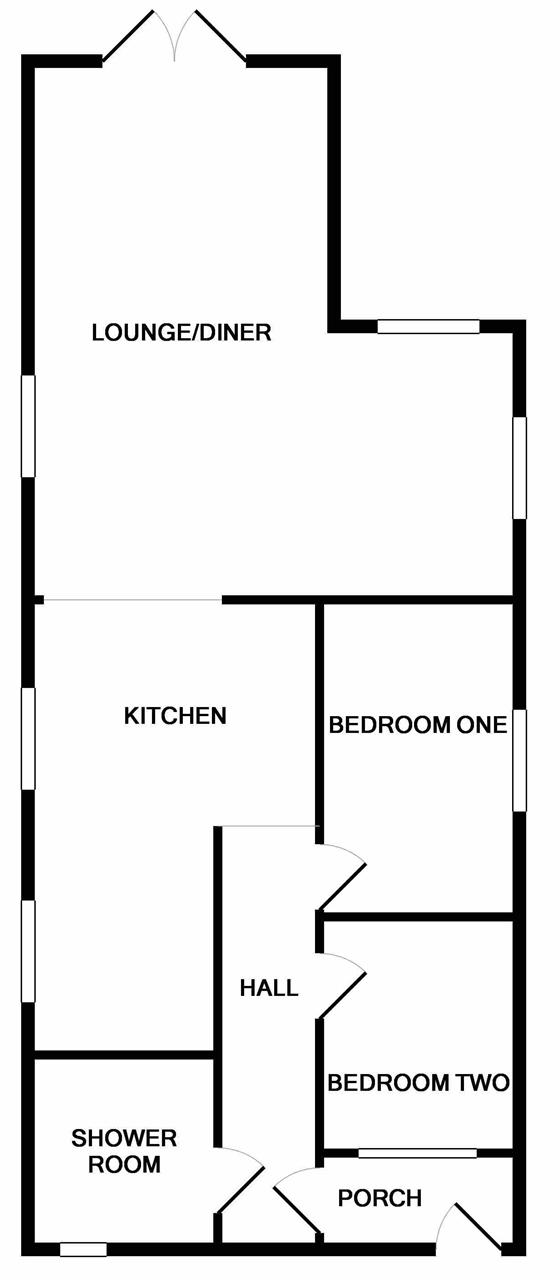 2 Bedrooms Bungalow for sale in Meadow Way, Jaywick, Clacton-On-Sea CO15