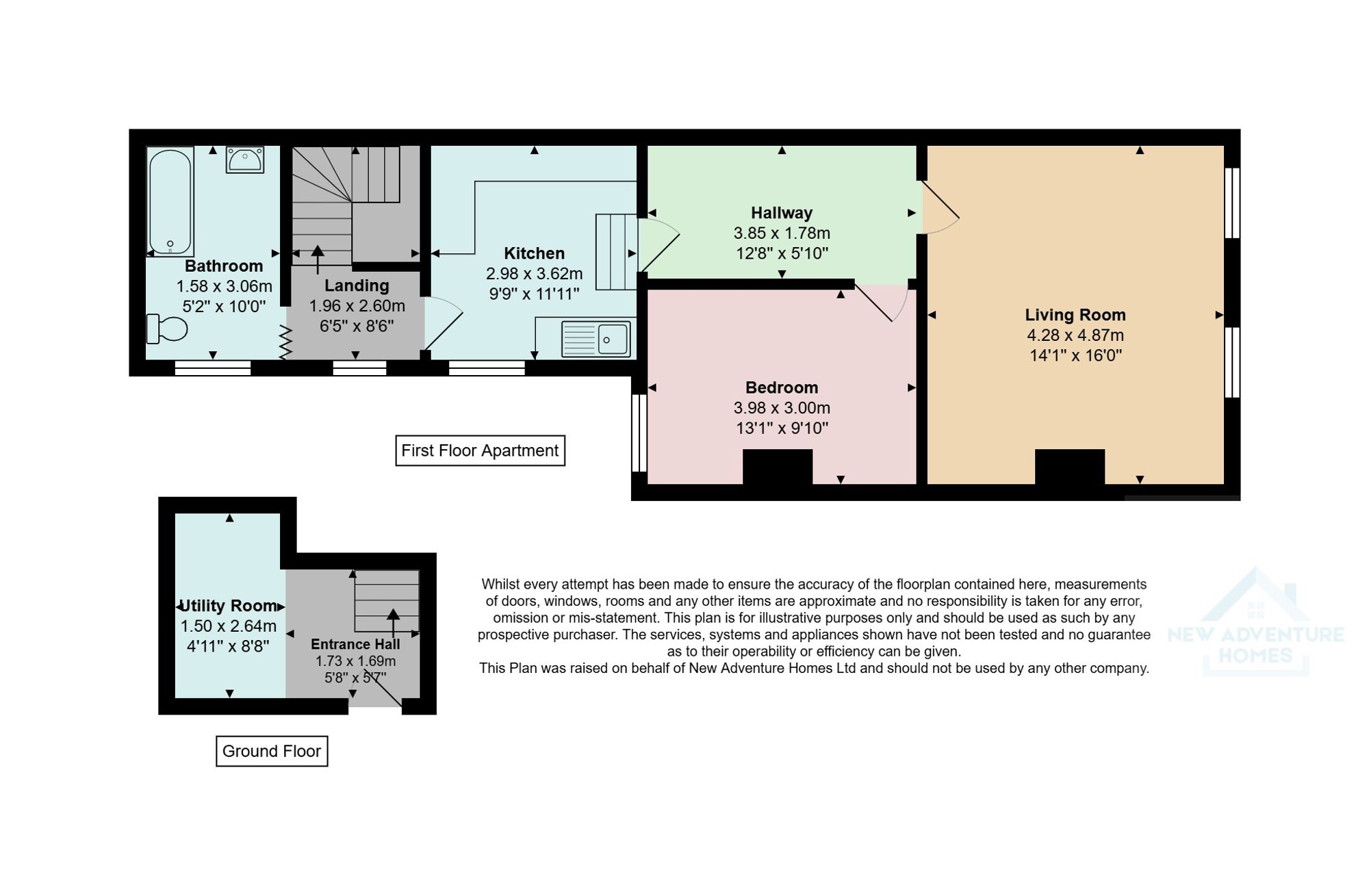 124a West Street, Crewe floorplan