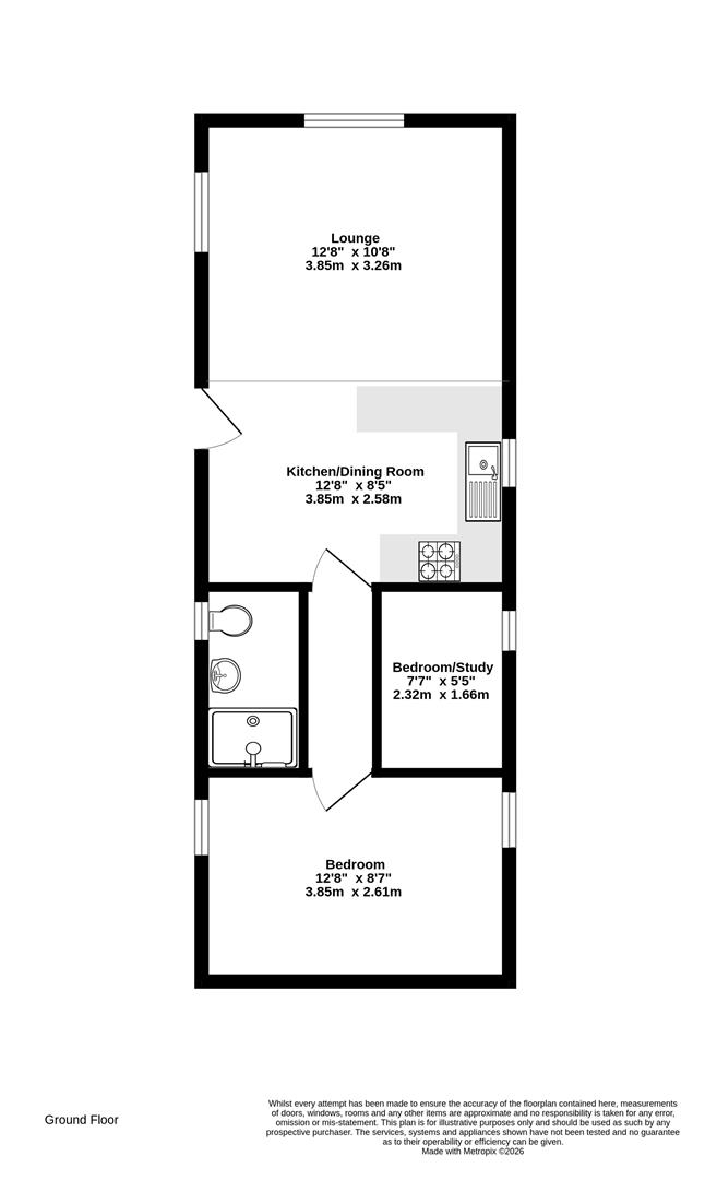 Lodge, Wilberfoss Holiday Park, Hull Road, York floorplan