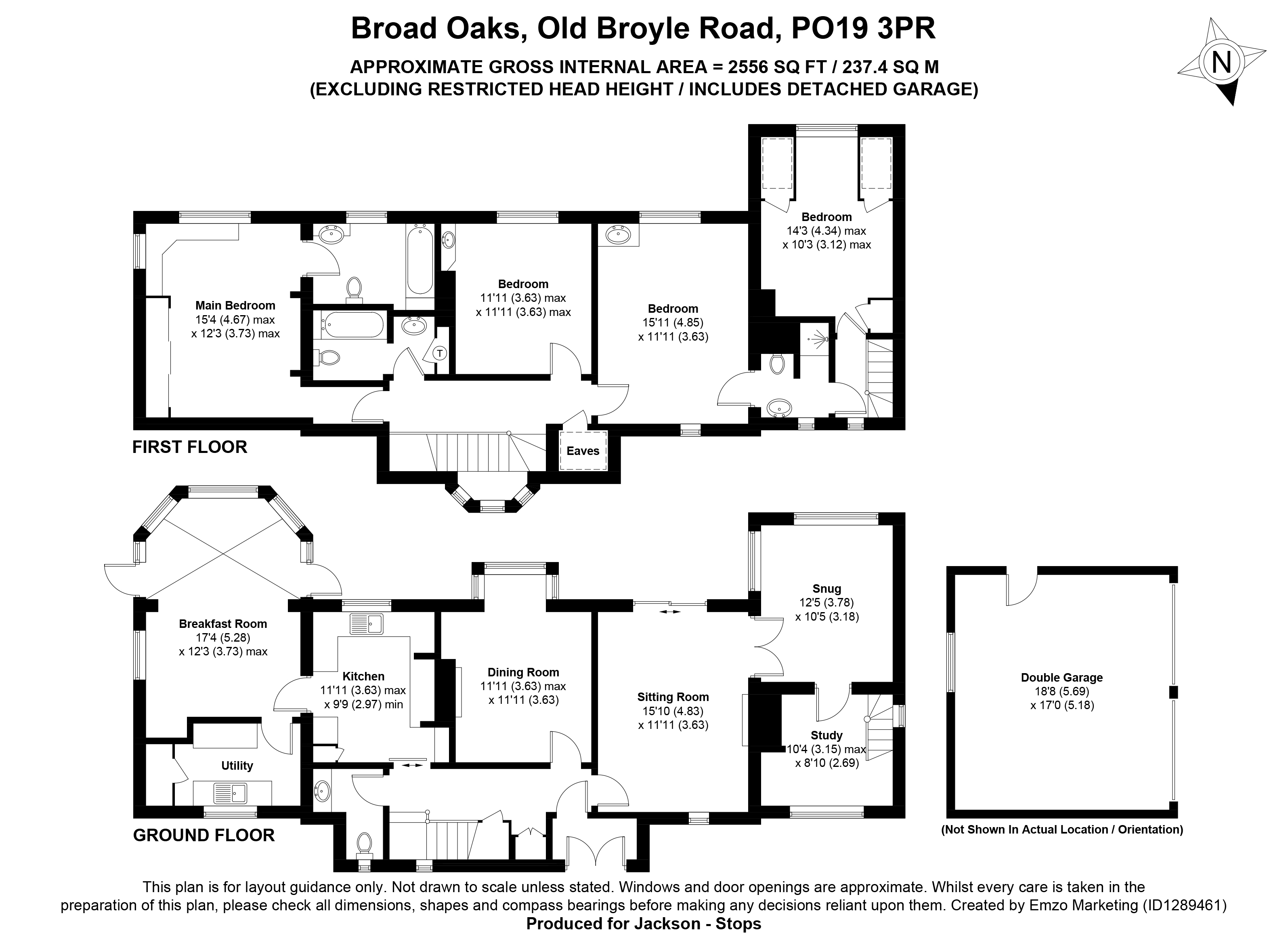 Broad Oaks,, Old Broyle Road, Chichester floorplan