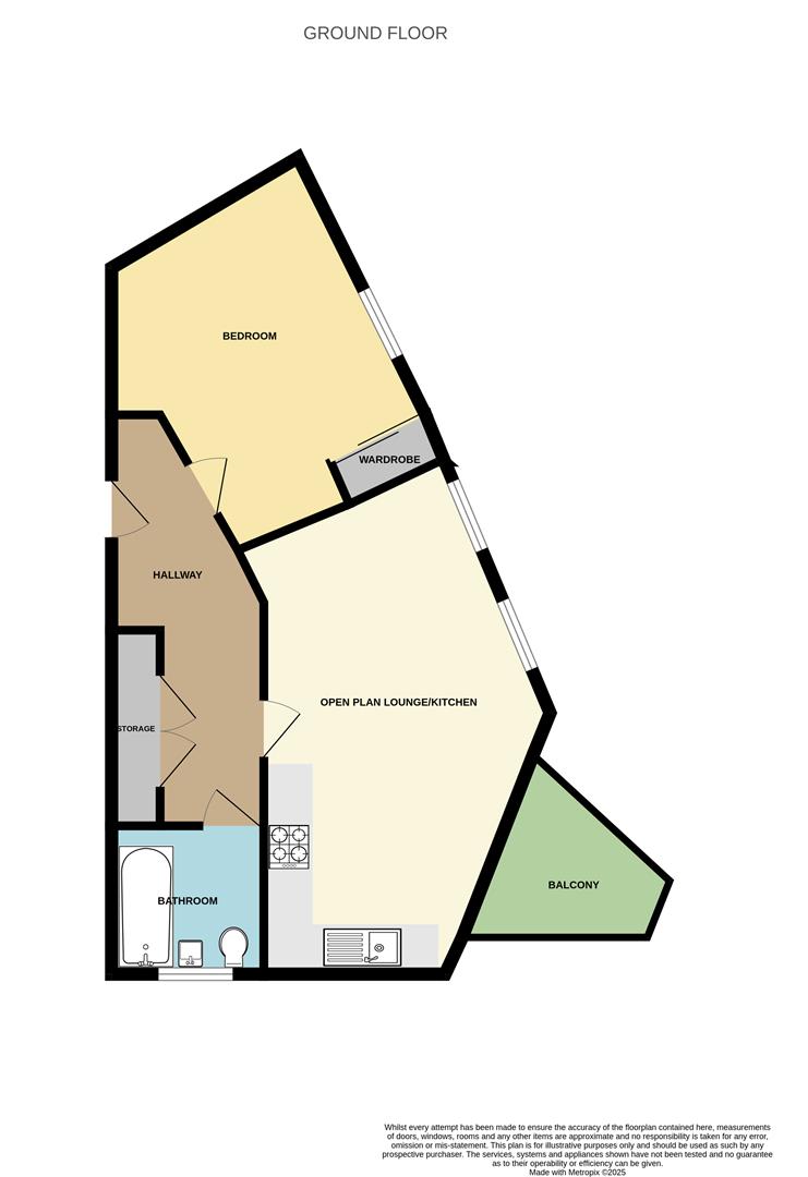 Flat 35 Hale Point, 45 Ilford Hill, Ilford floorplan