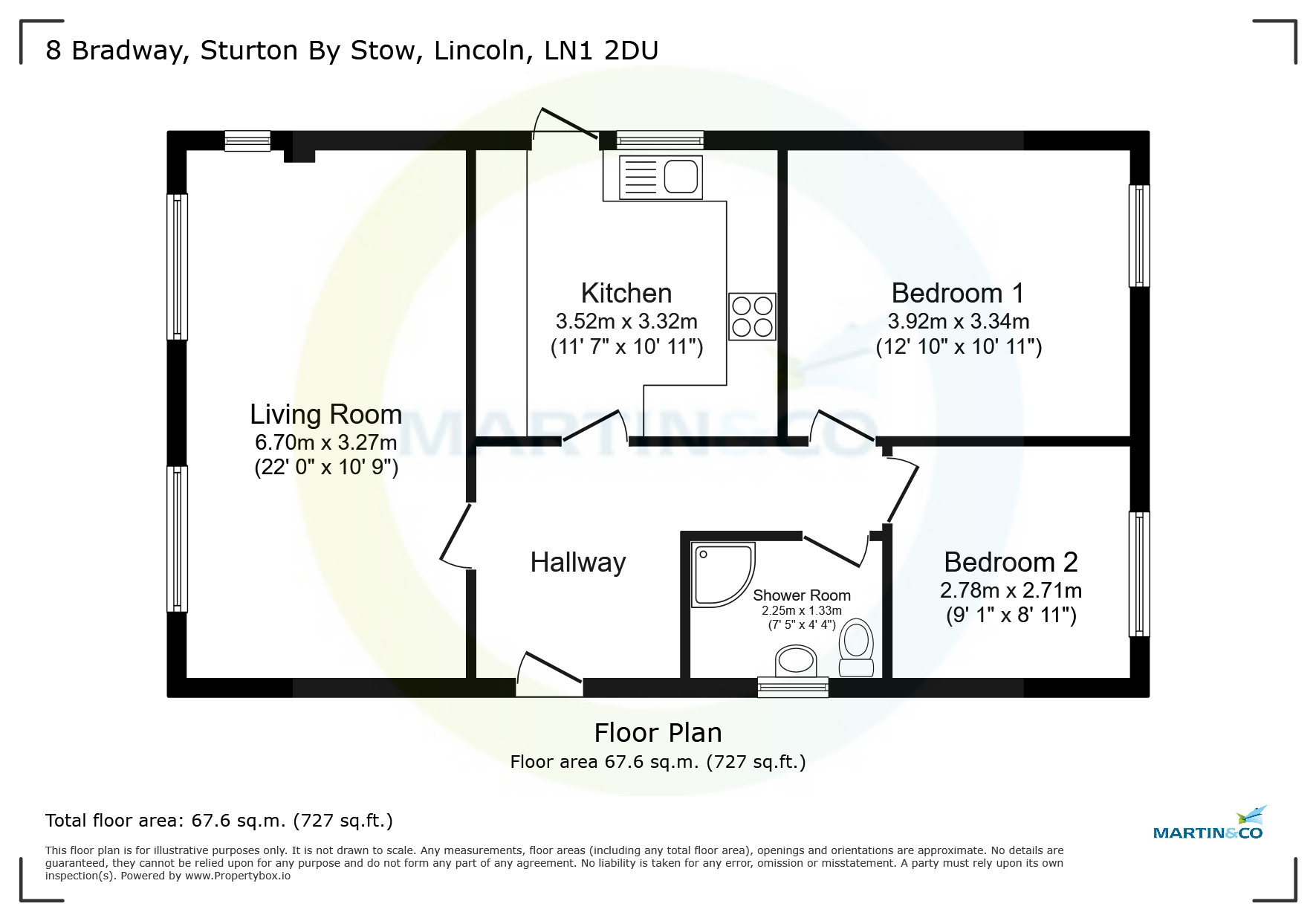 8, Bradway, Lincoln, . floorplan