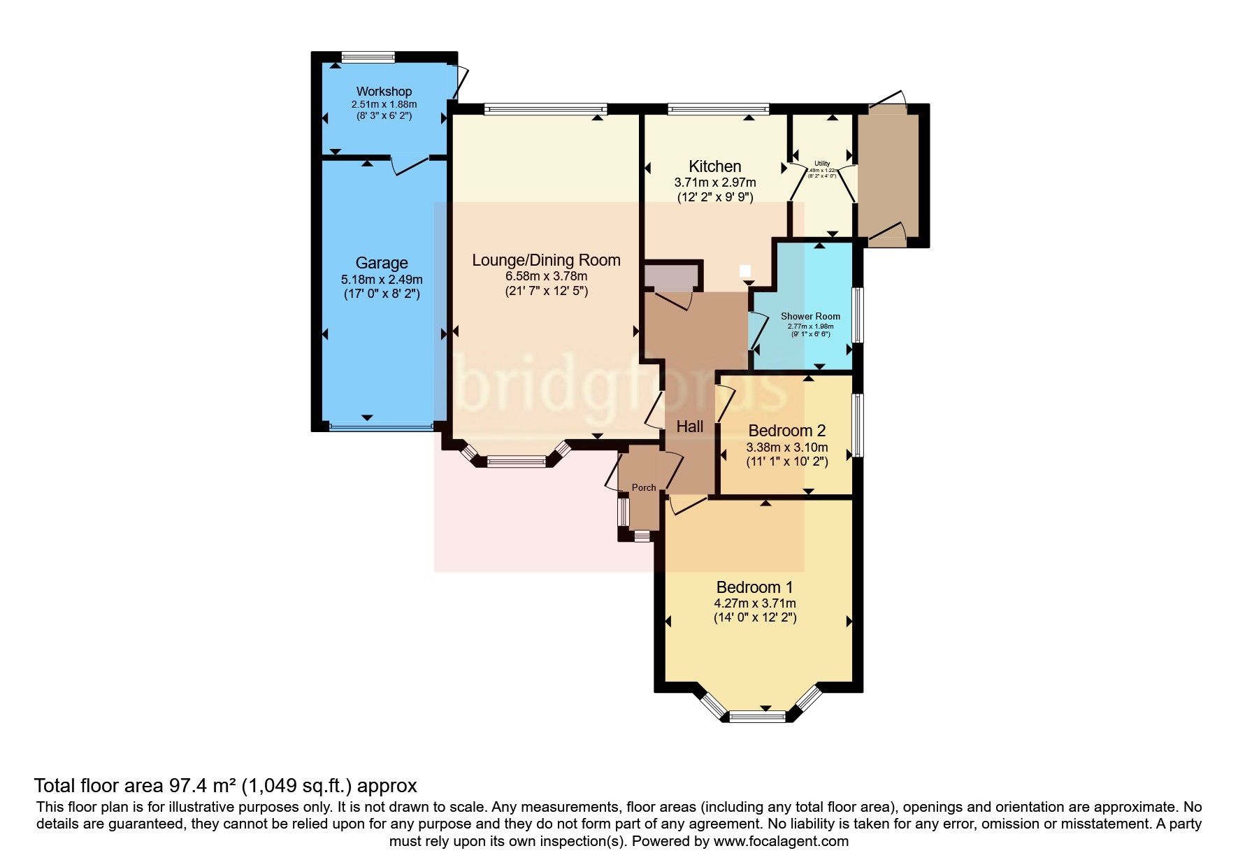 73, Parkgate, Cheshire floorplan