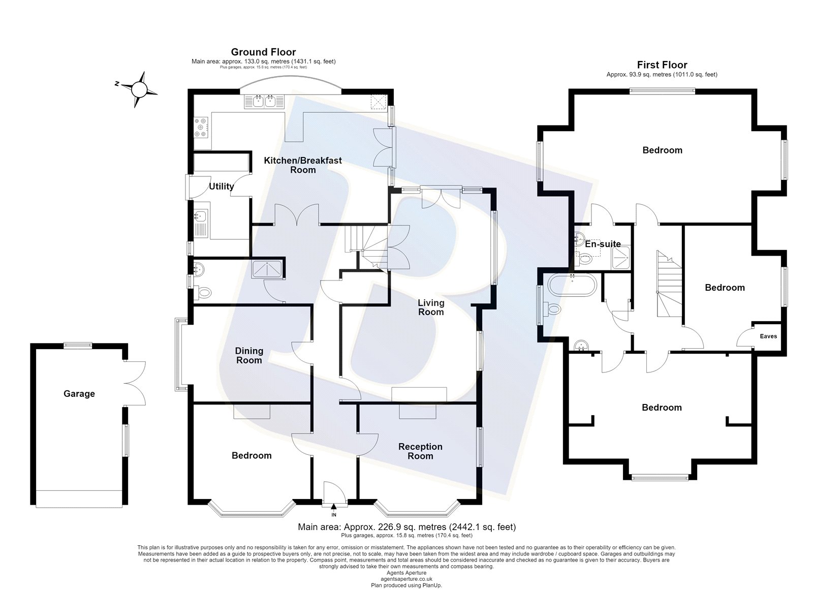 23, Hillside Walk, Essex floorplan