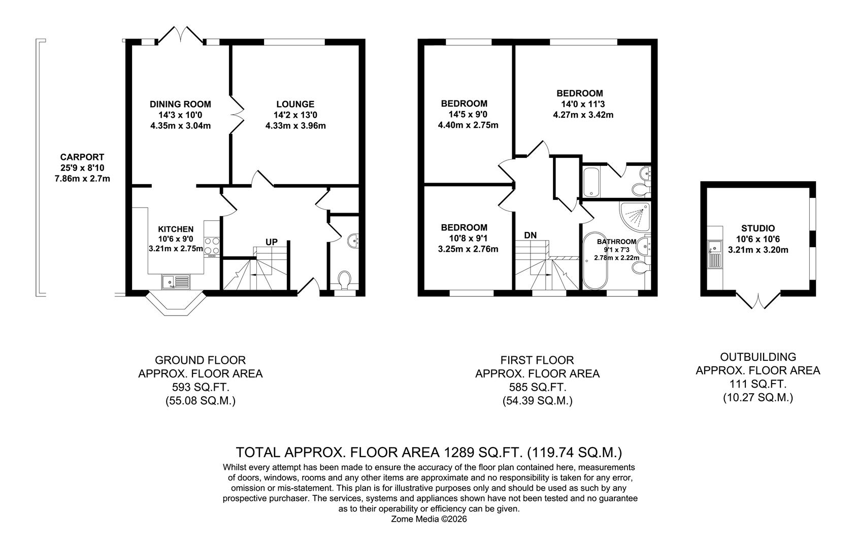 Rosemary House, Rosemary Place, Maidstone Road, Paddock Wood floorplan