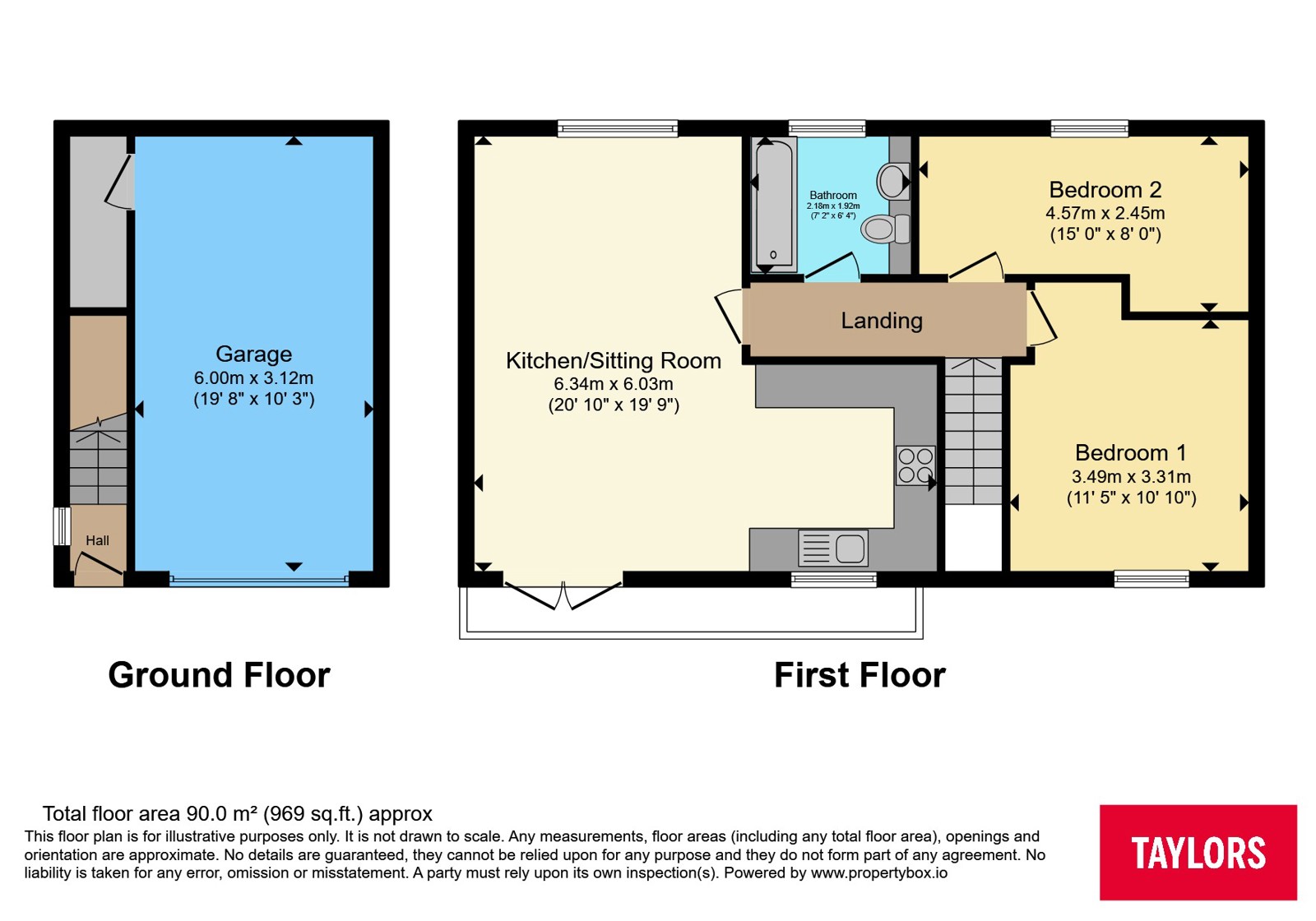 26, Aspen Drive, Gloucestershire floorplan