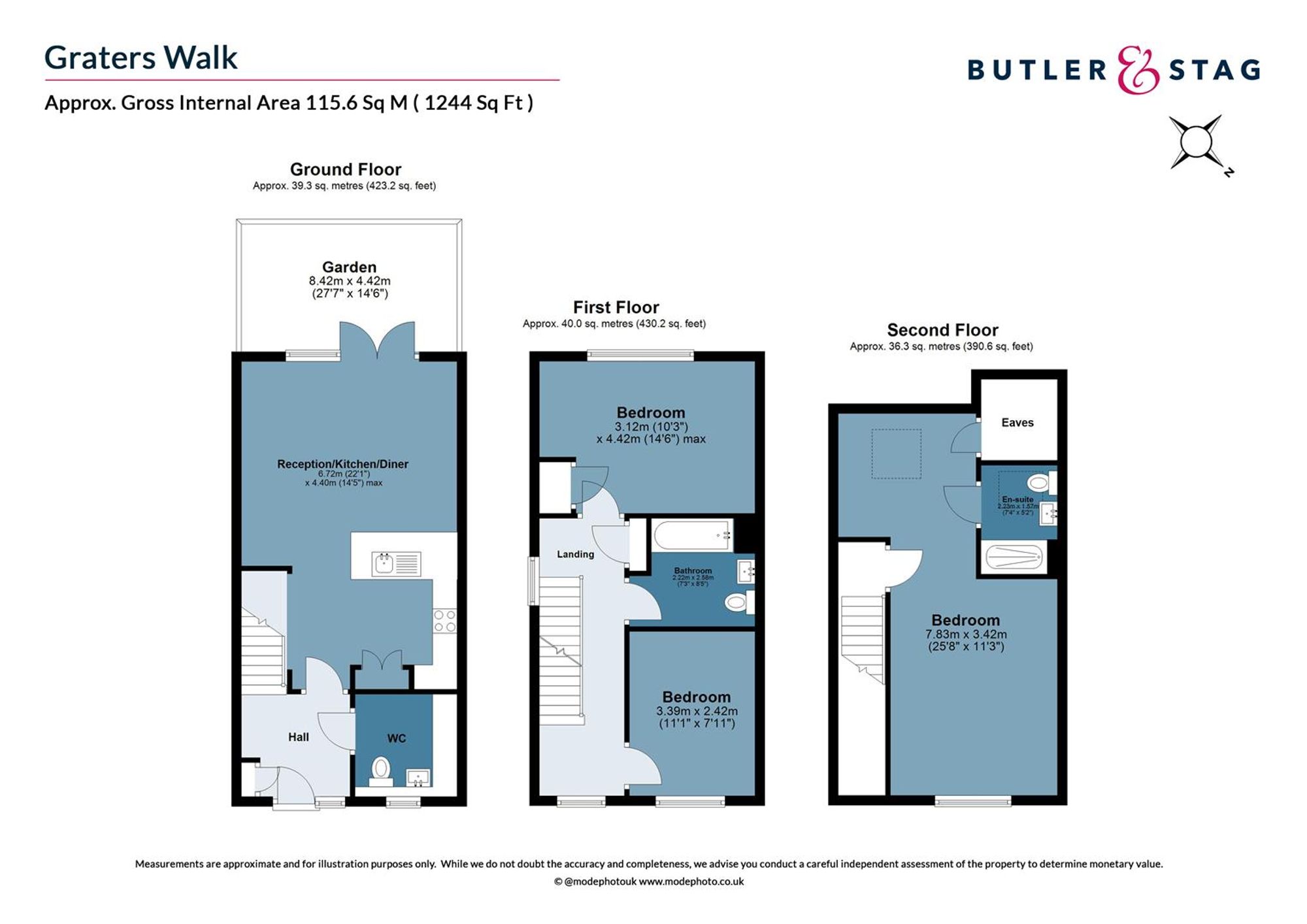 5 Graters Walk, Bishops Stortford floorplan